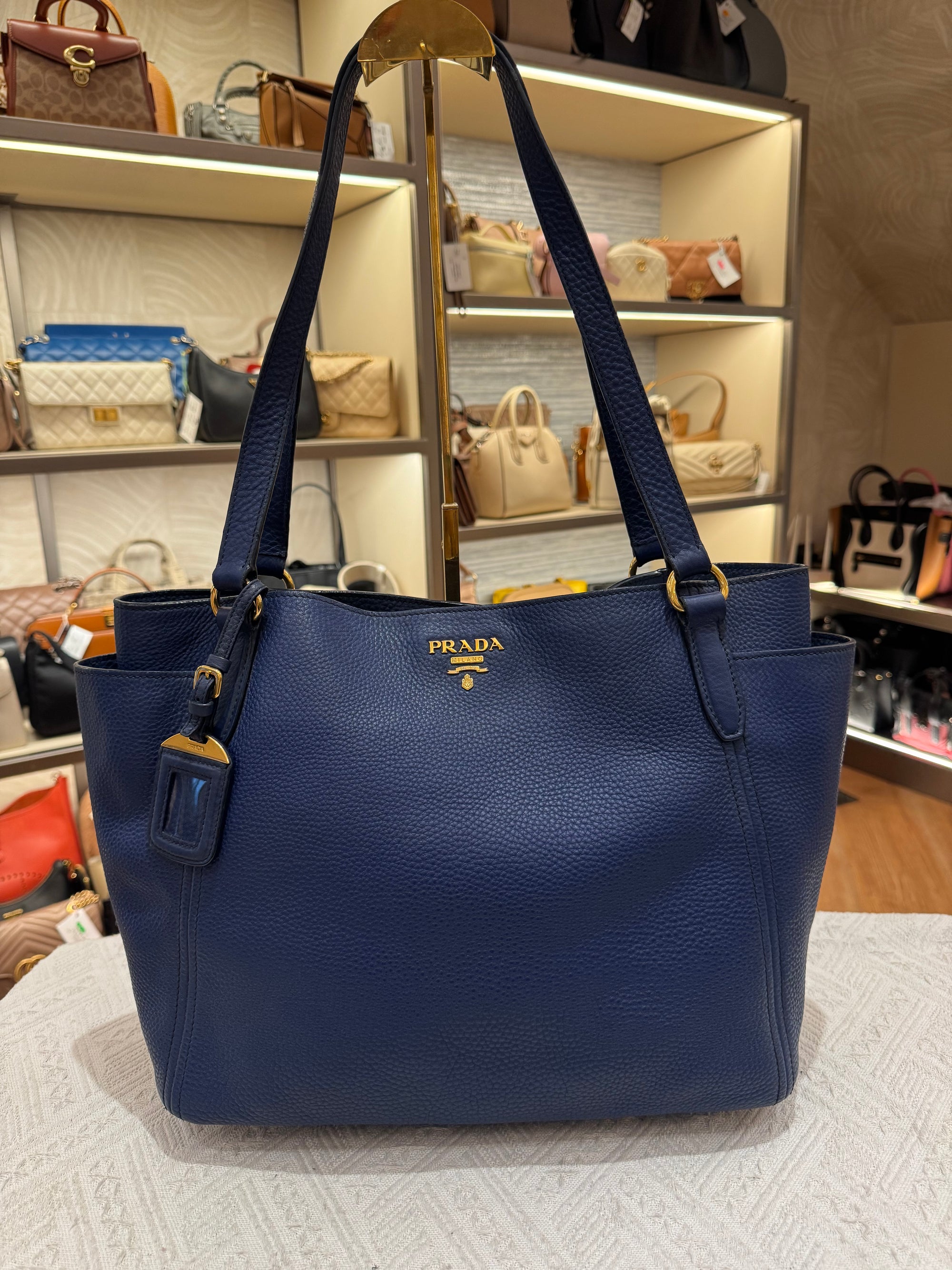 Prada Shoulder Blue