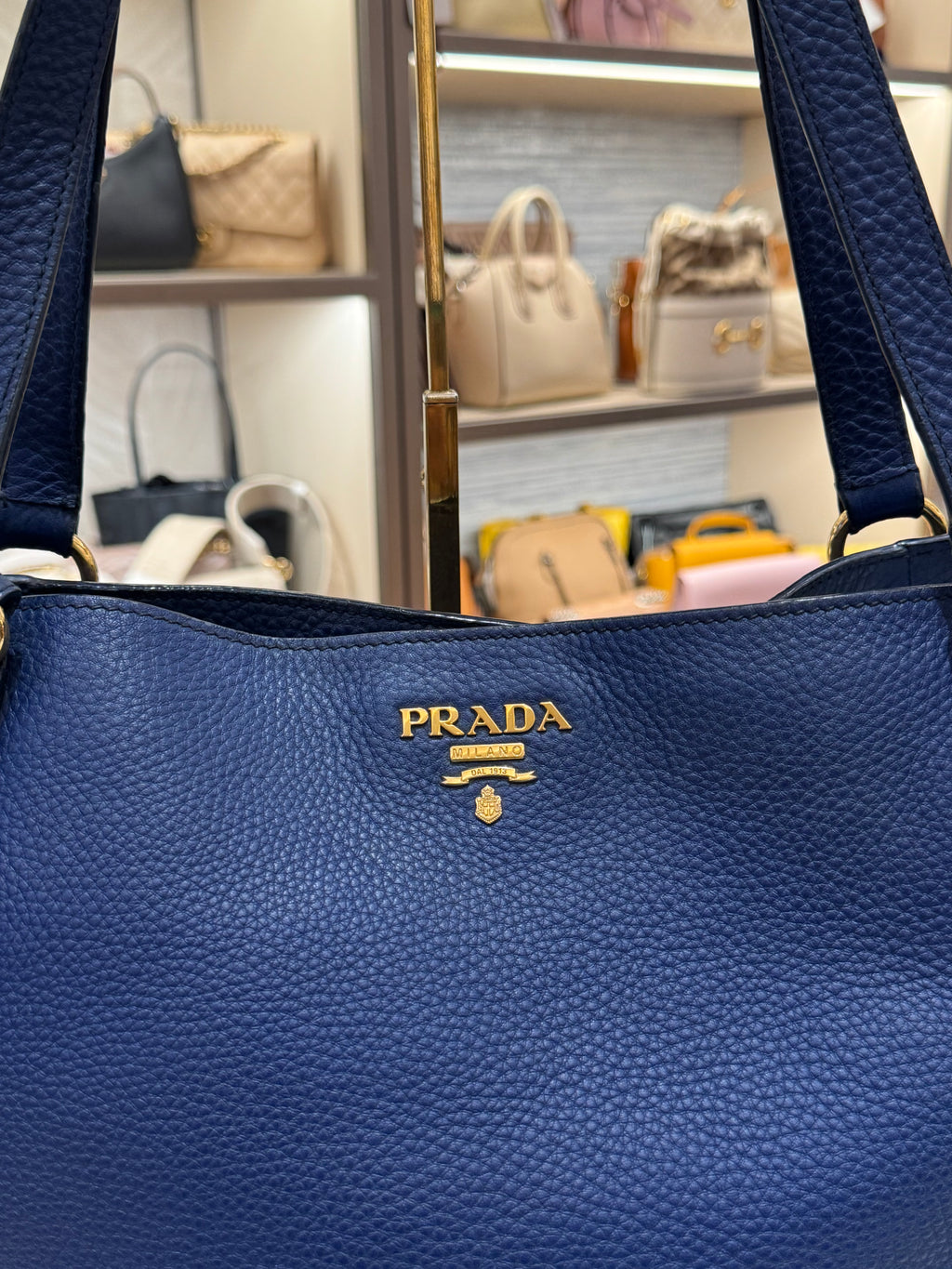Prada Shoulder Blue