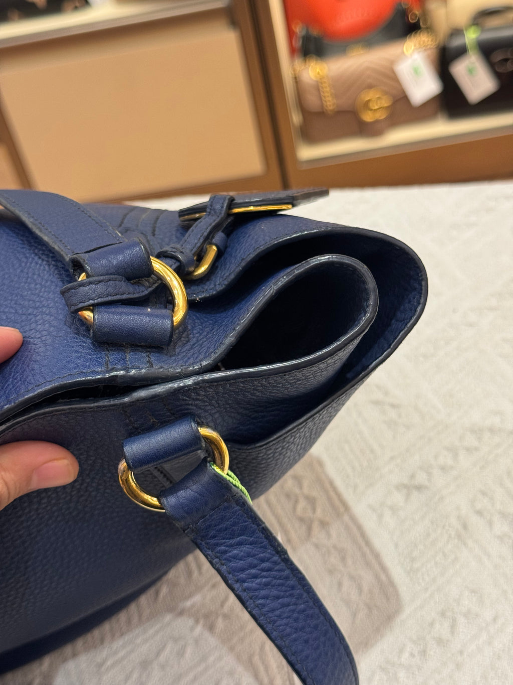 Prada Shoulder Blue