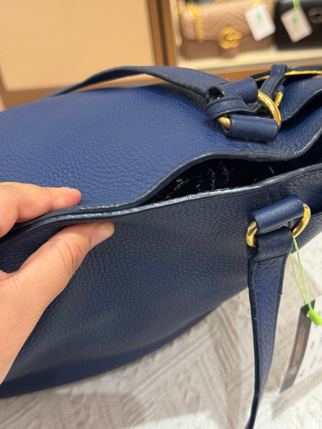 Prada Shoulder Blue