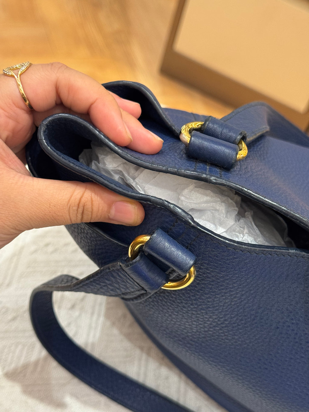 Prada Shoulder Blue