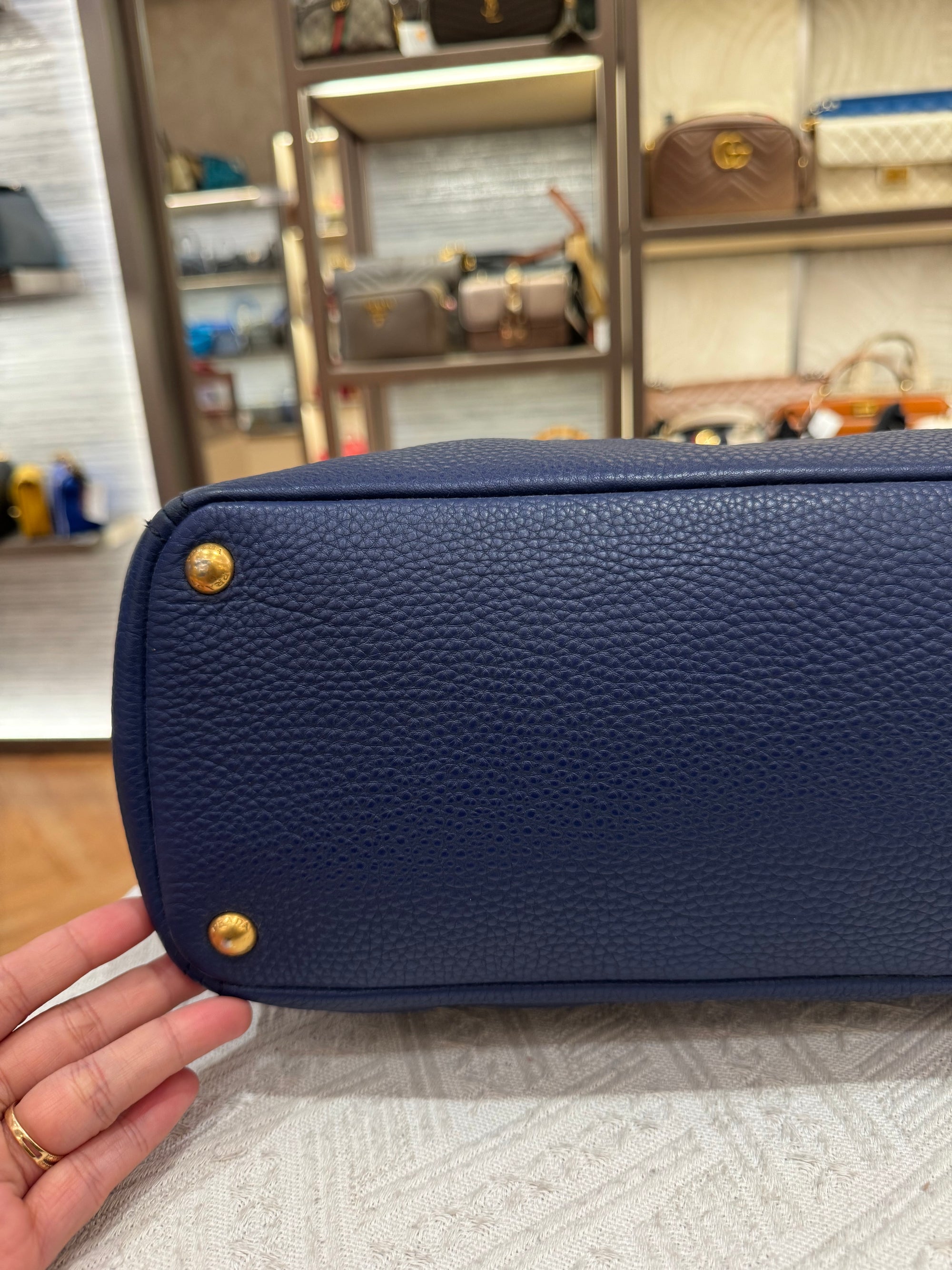 Prada Shoulder Blue