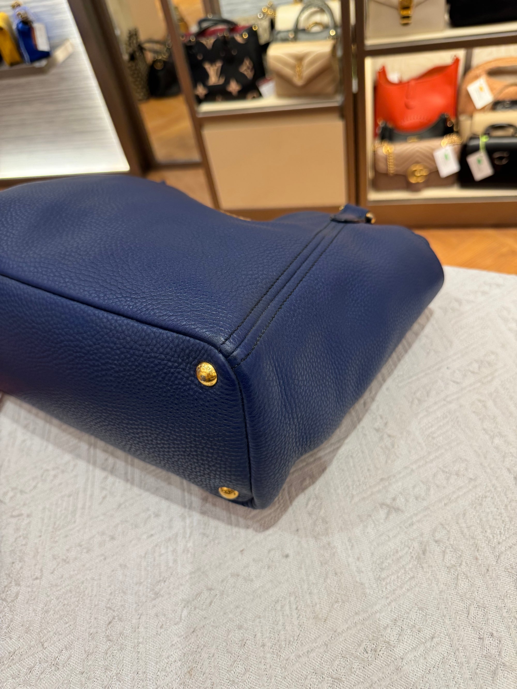 Prada Shoulder Blue