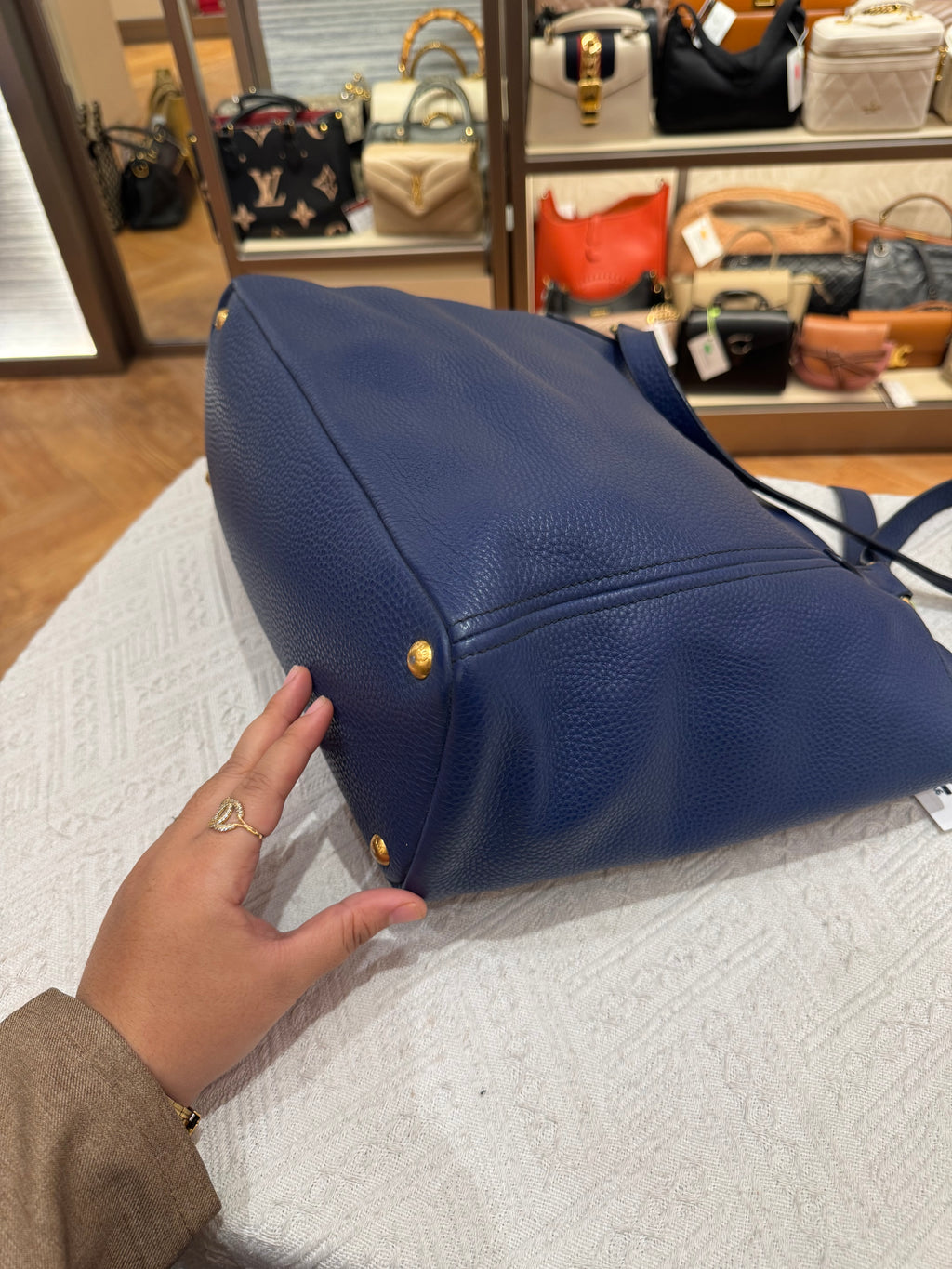 Prada Shoulder Blue