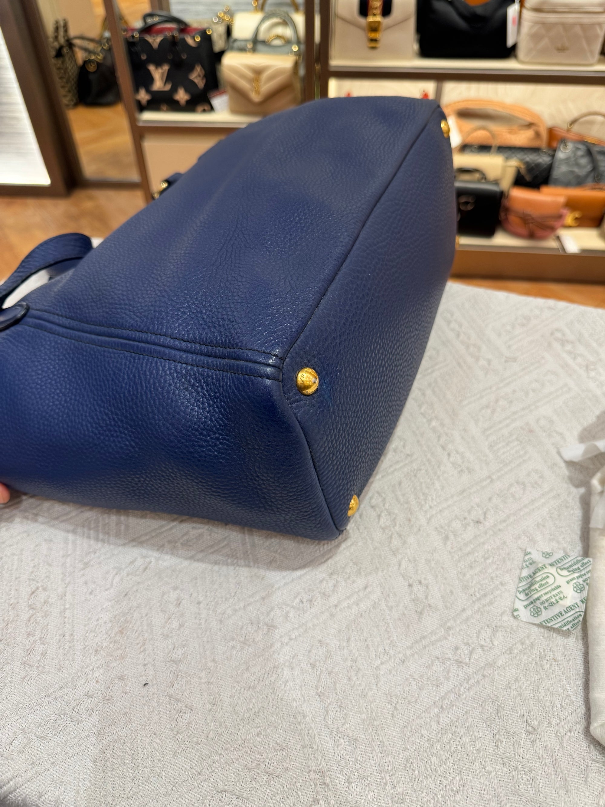 Prada Shoulder Blue