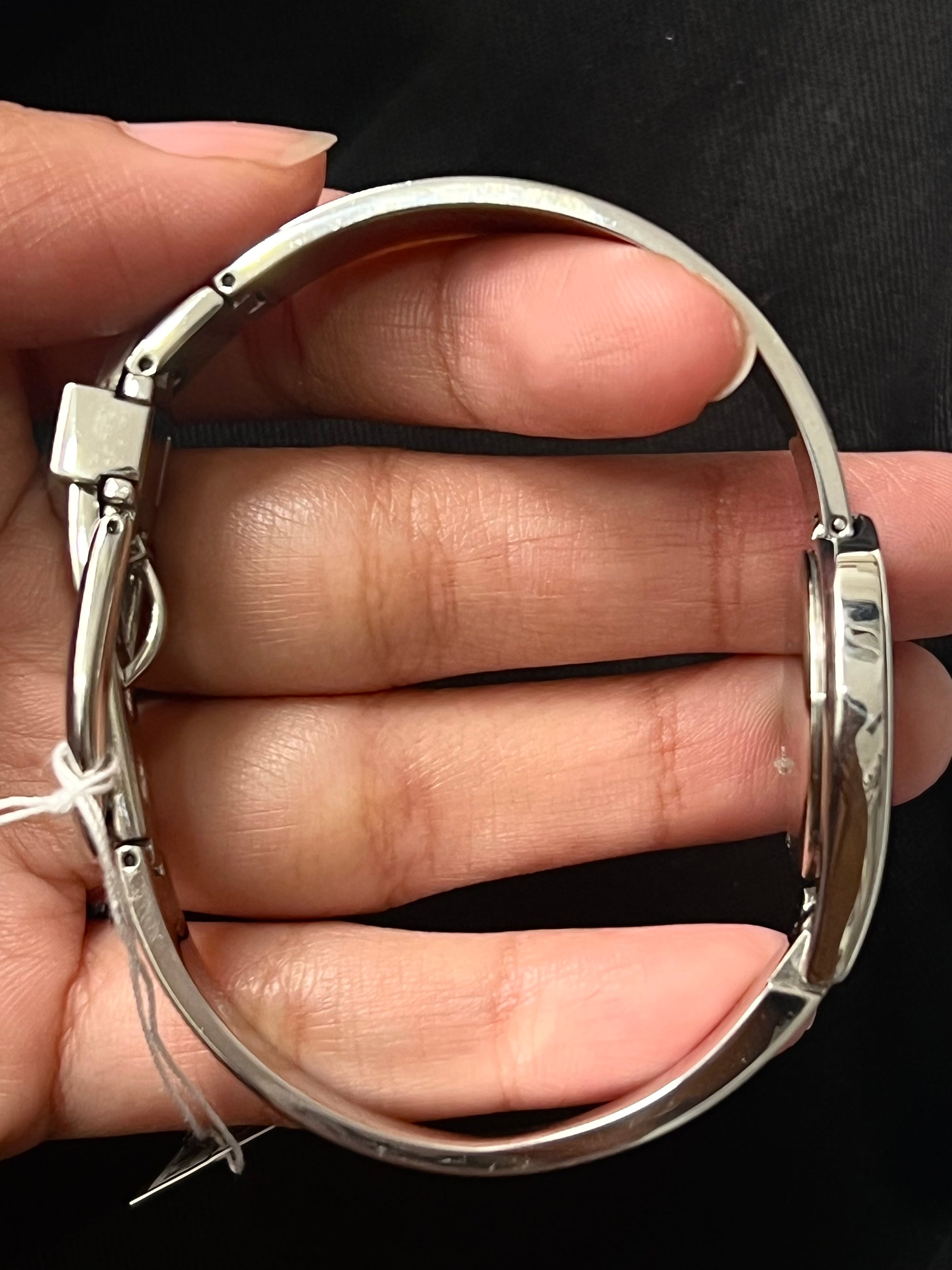 Gucci Bangle Silver Round