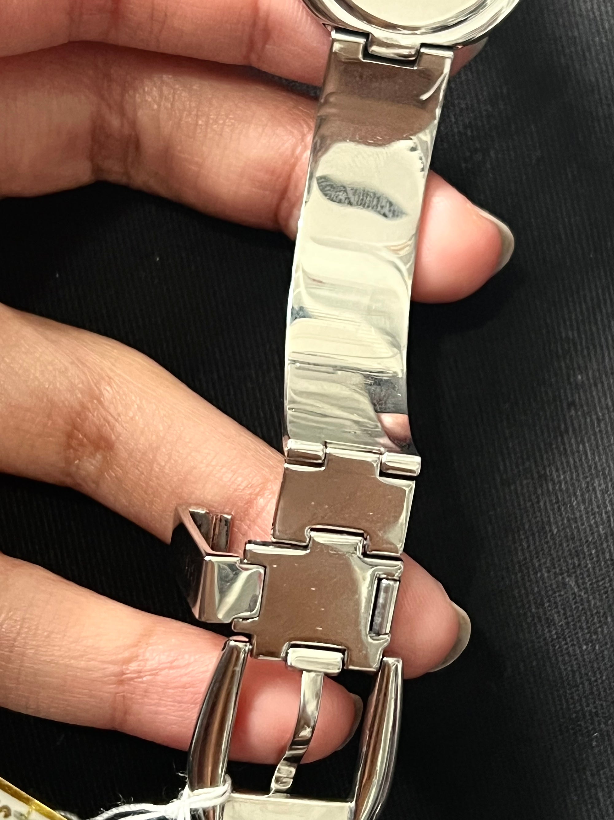Gucci Bangle Silver Round