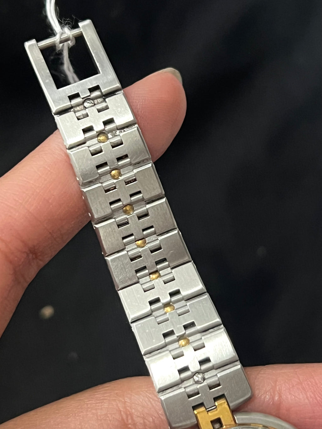 Hermes Clipper Twotoned H Small With Beige Dial