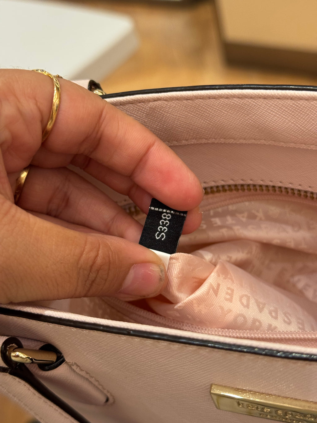 Kate Spade Tote Bag Zipper