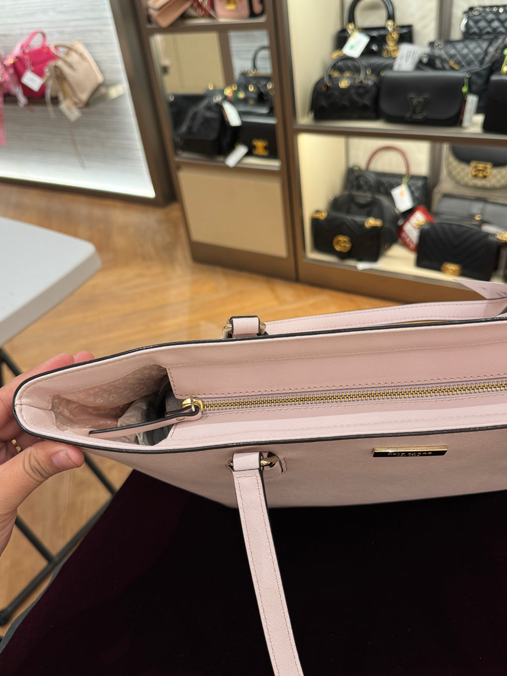Kate Spade Tote Bag Zipper