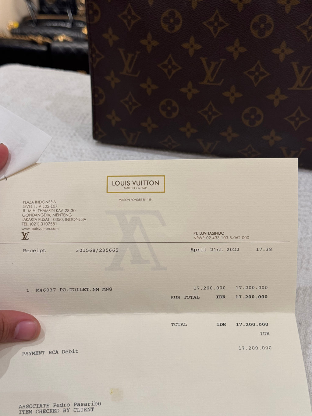Louis Vuitton Toiletry Monogram