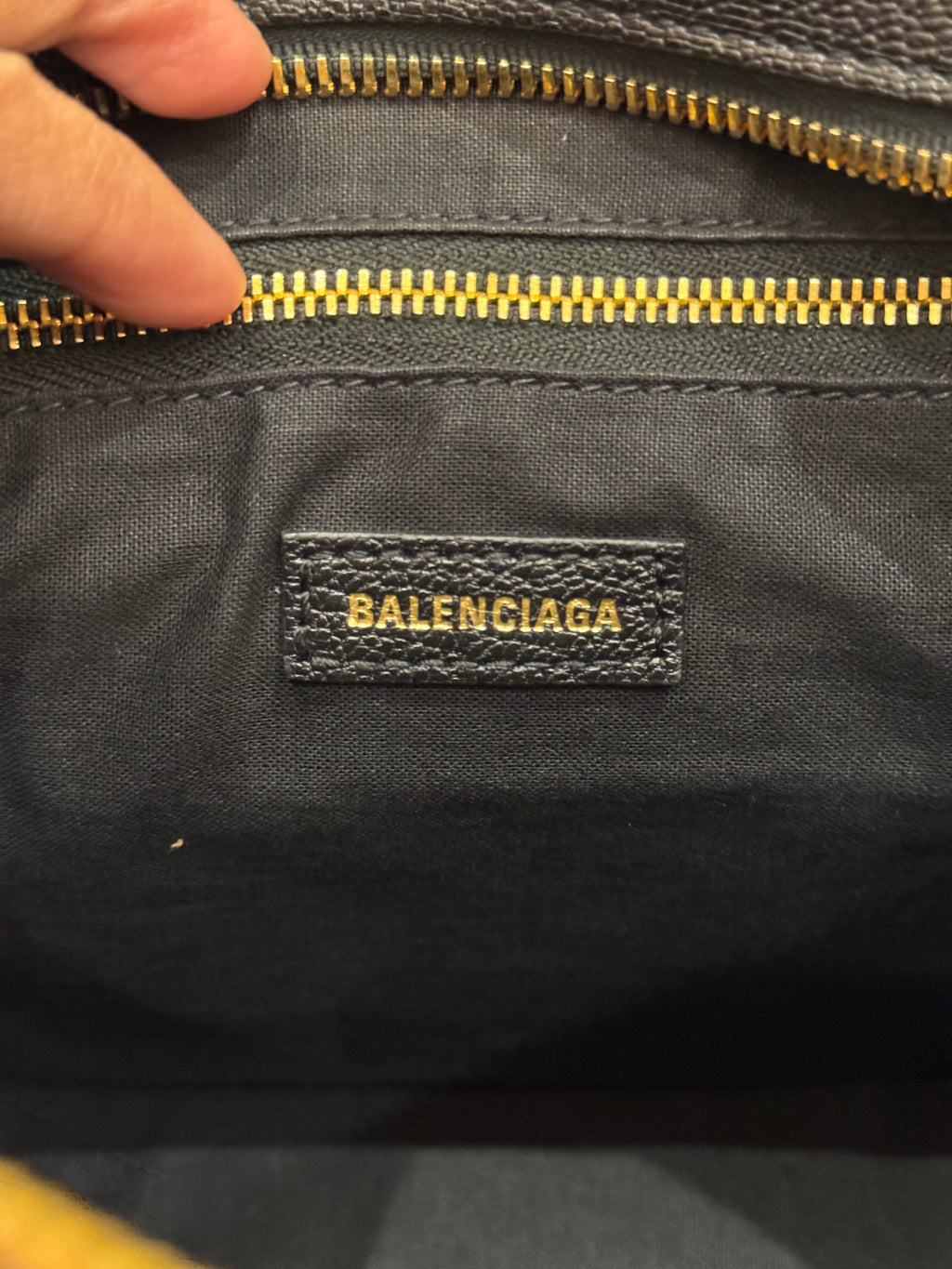 Balenciaga City Small Edge Black