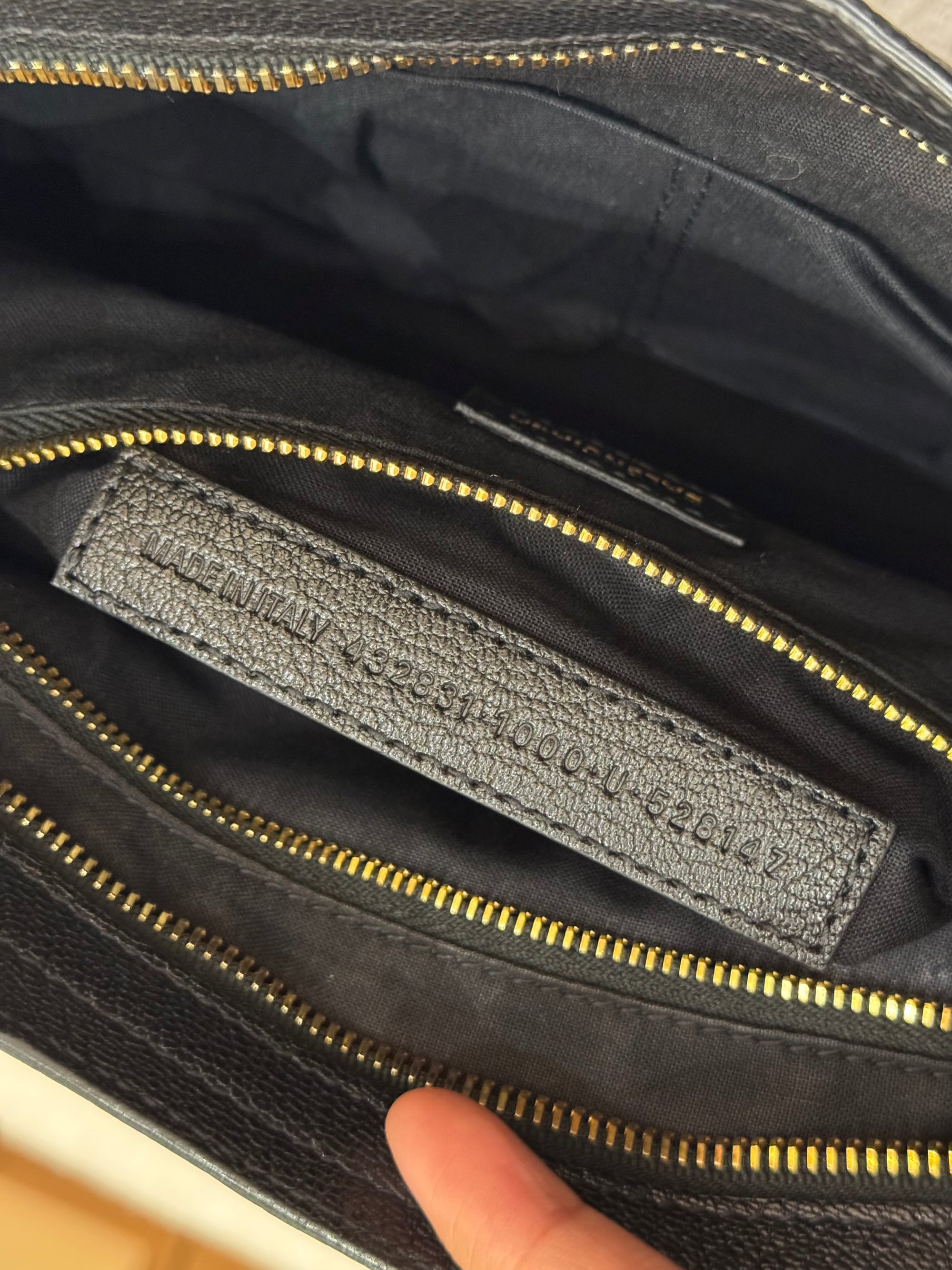 Balenciaga City Small Edge Black