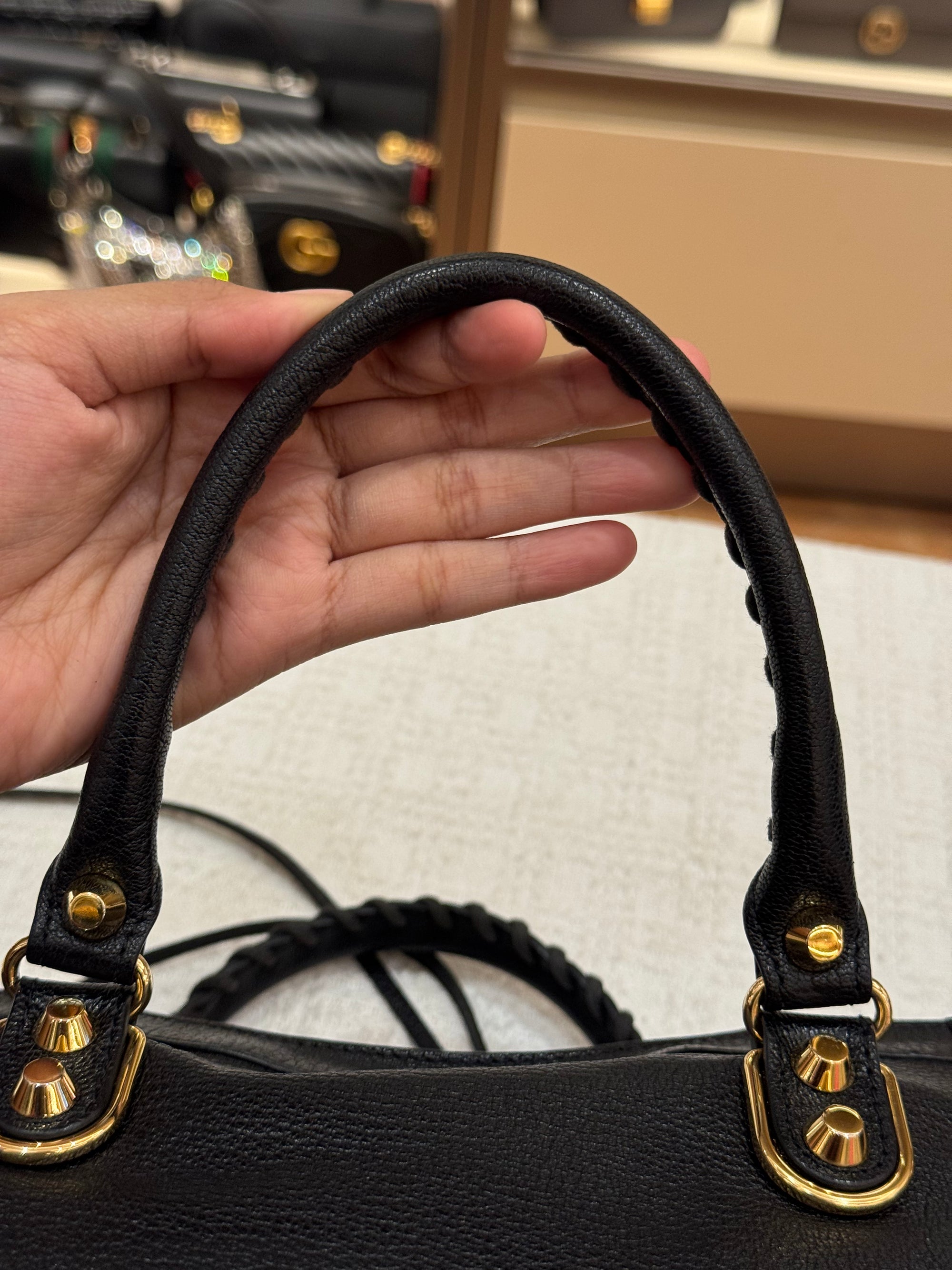 Balenciaga City Small Edge Black