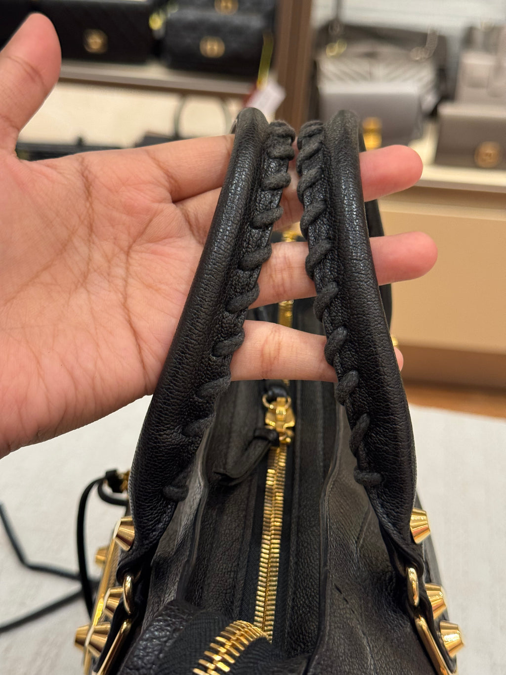 Balenciaga City Small Edge Black