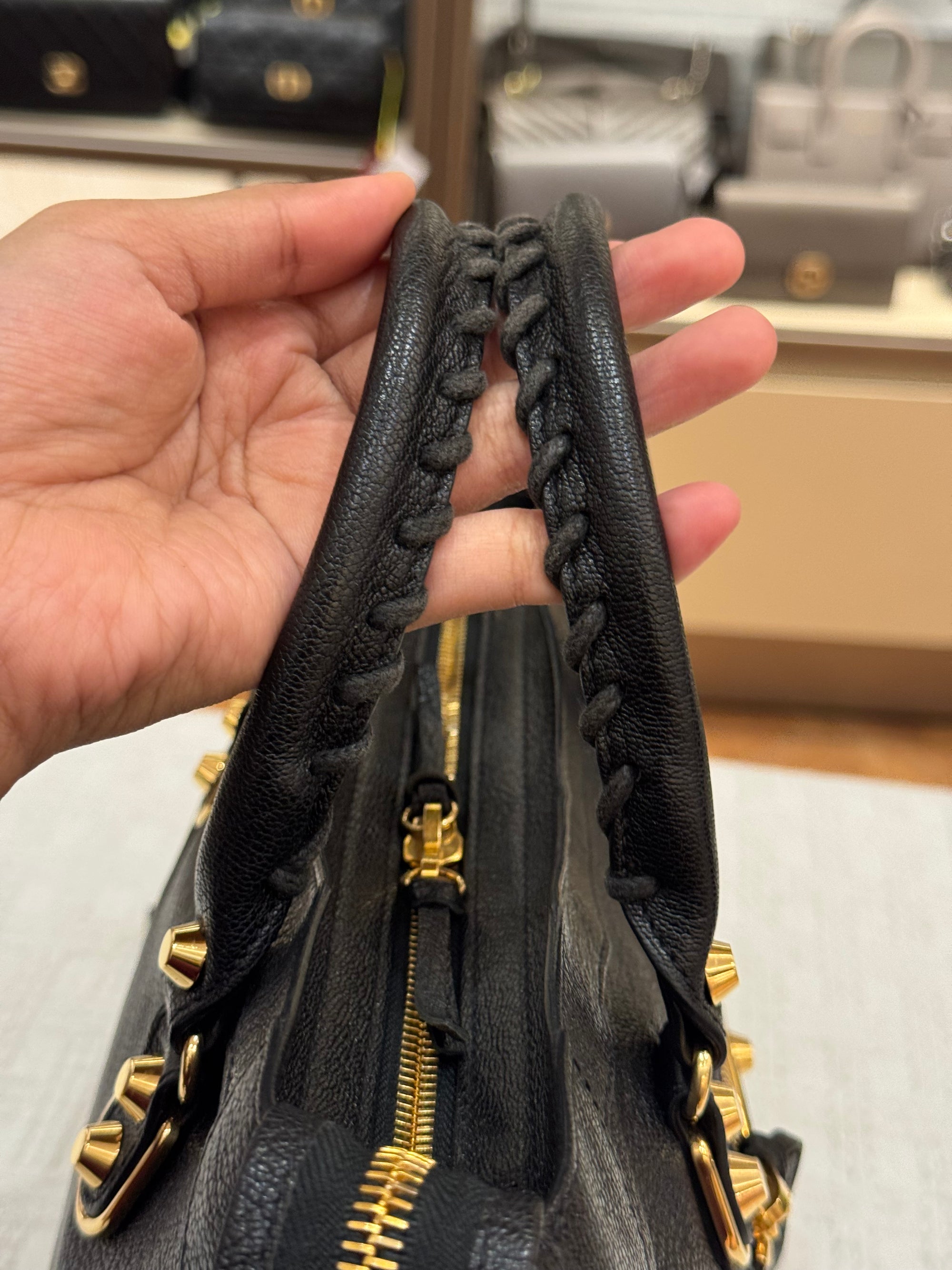 Balenciaga City Small Edge Black