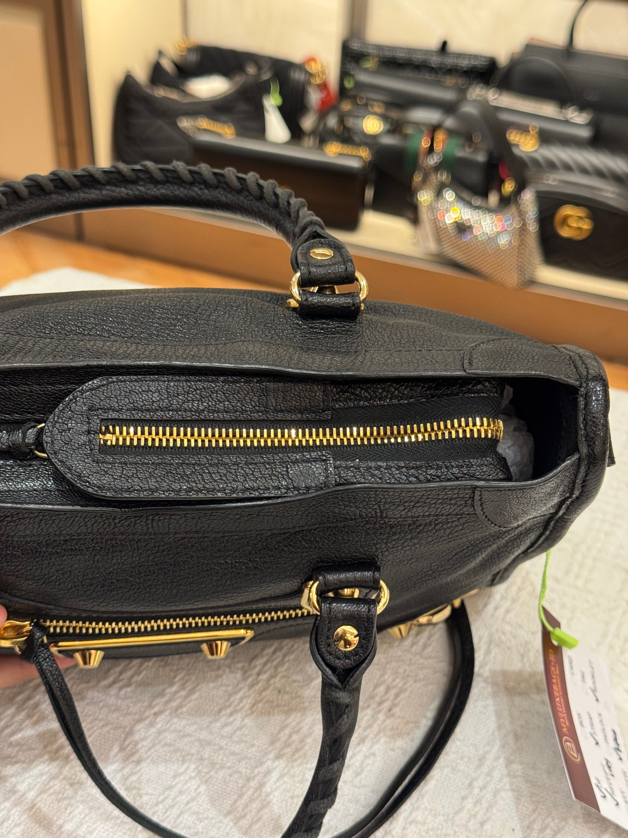 Balenciaga City Small Edge Black