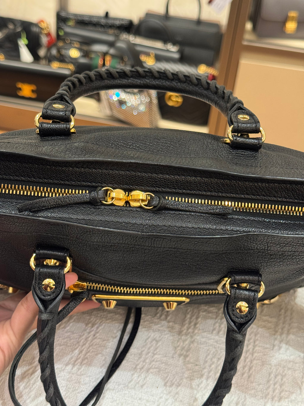 Balenciaga City Small Edge Black