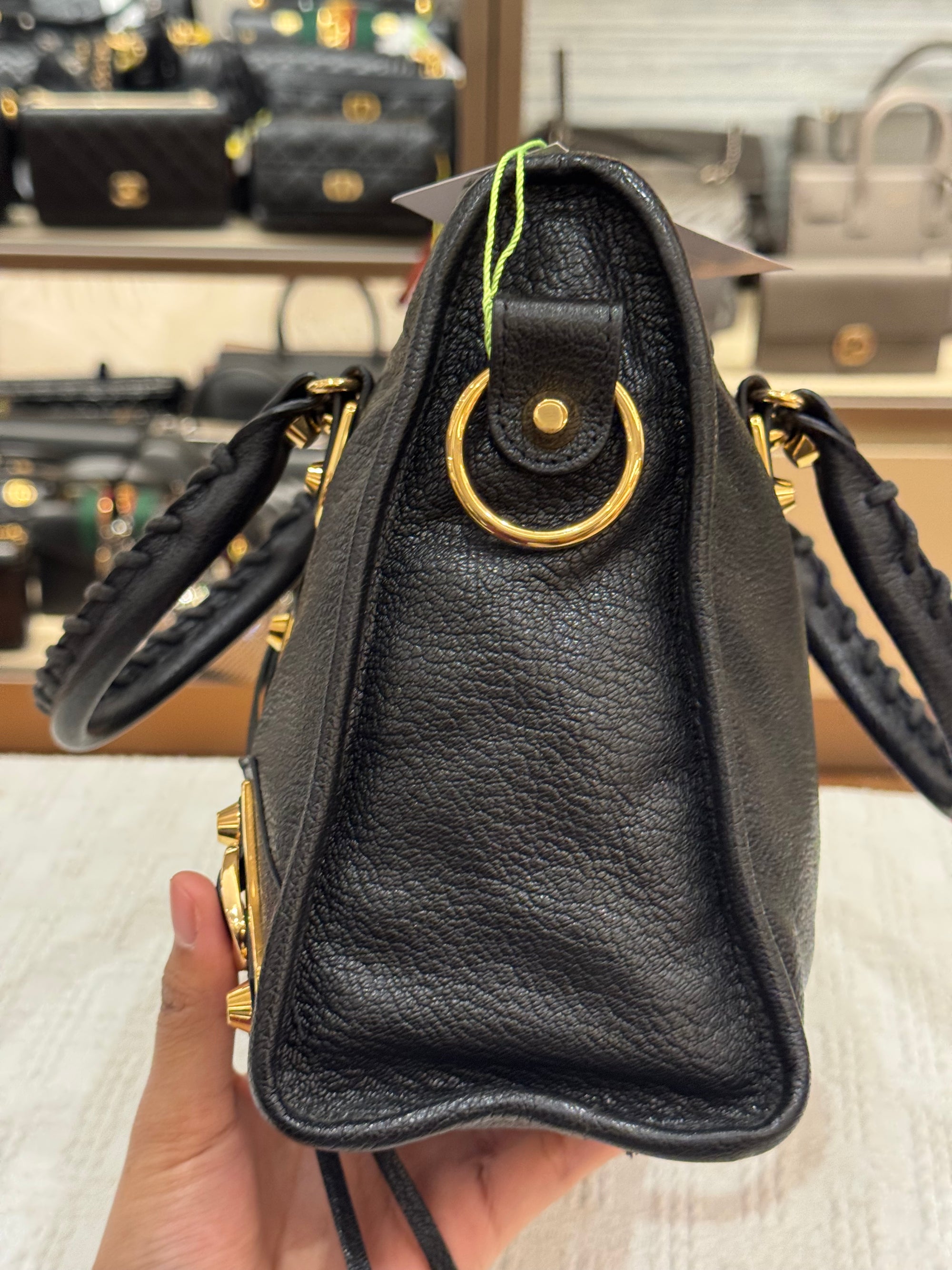 Balenciaga City Small Edge Black
