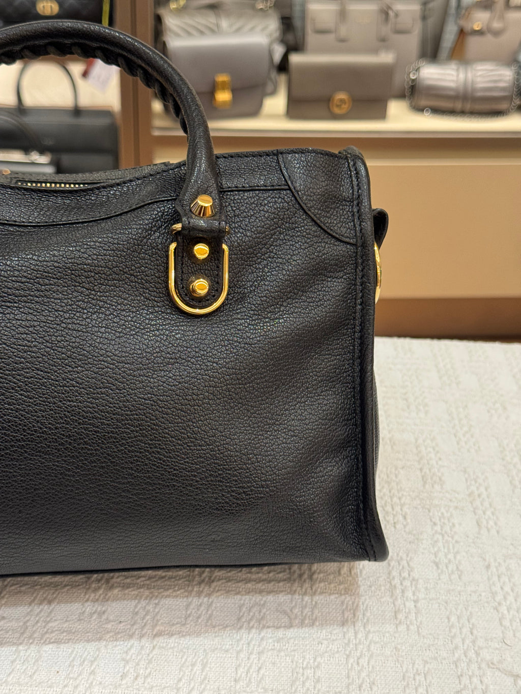 Balenciaga City Small Edge Black