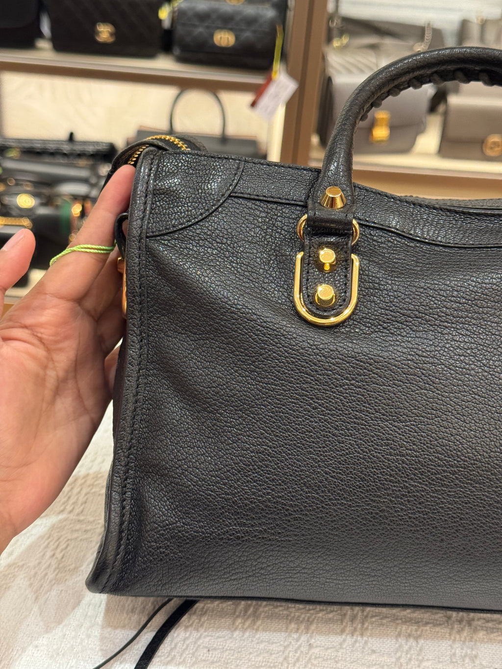 Balenciaga City Small Edge Black