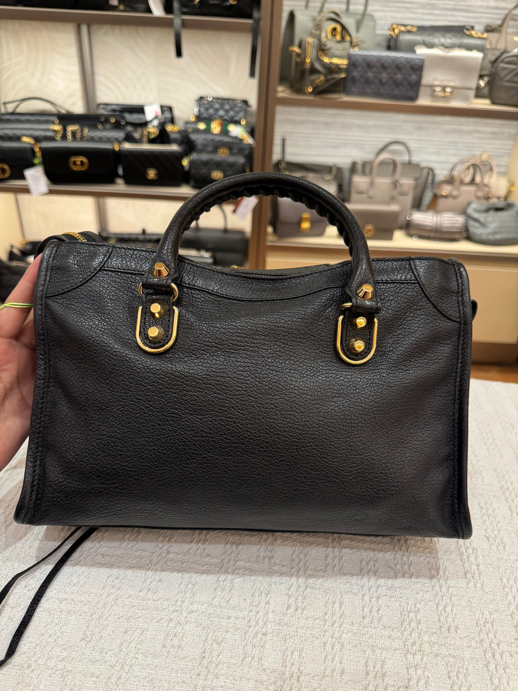 Balenciaga City Small Edge Black