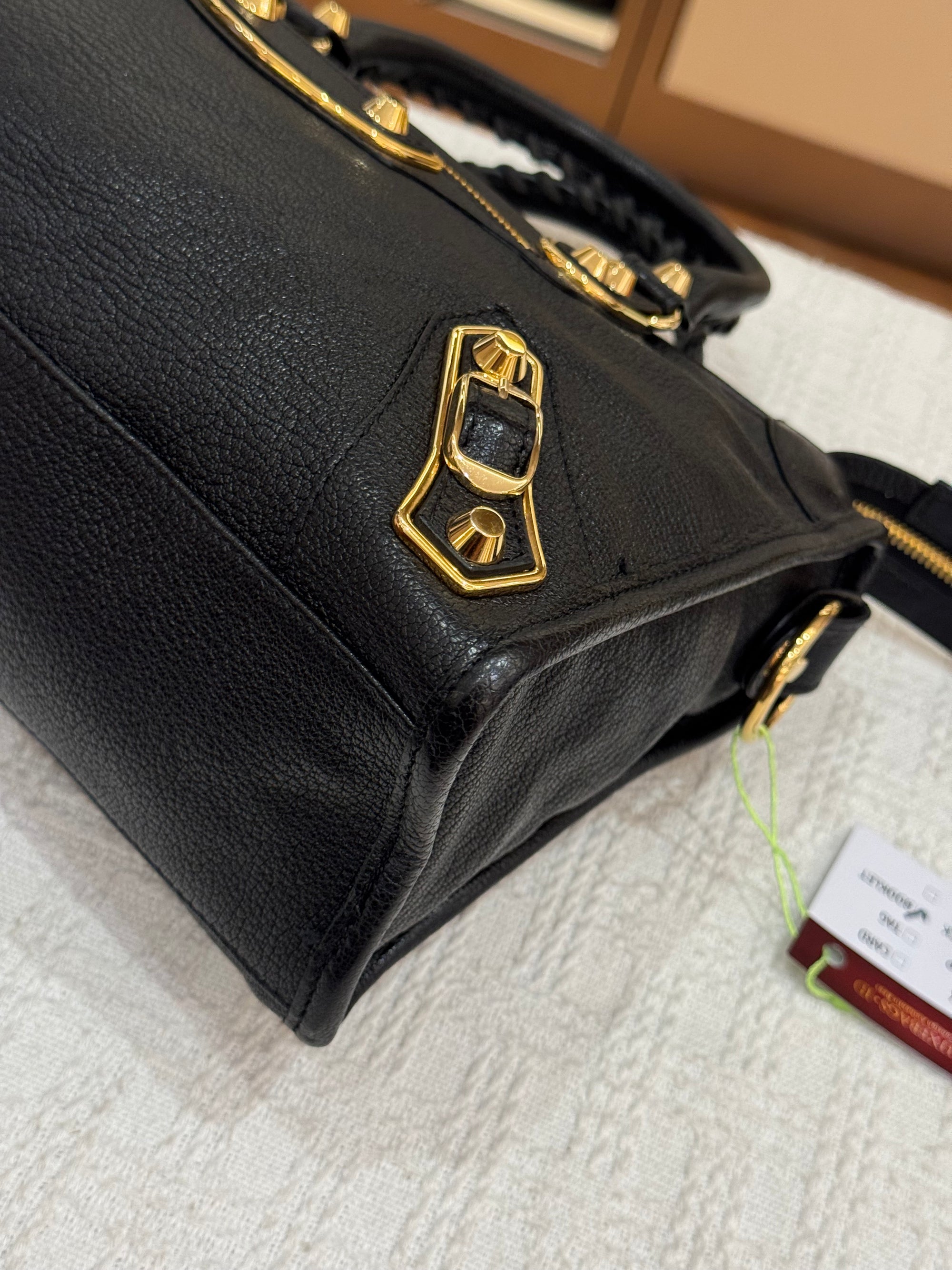 Balenciaga City Small Edge Black