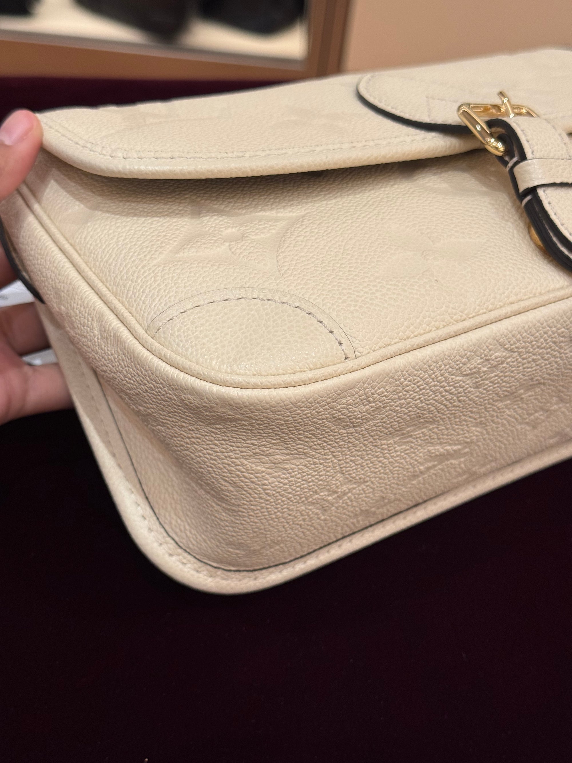 Louis Vuitton Diane Monogram Empreinte Ivory