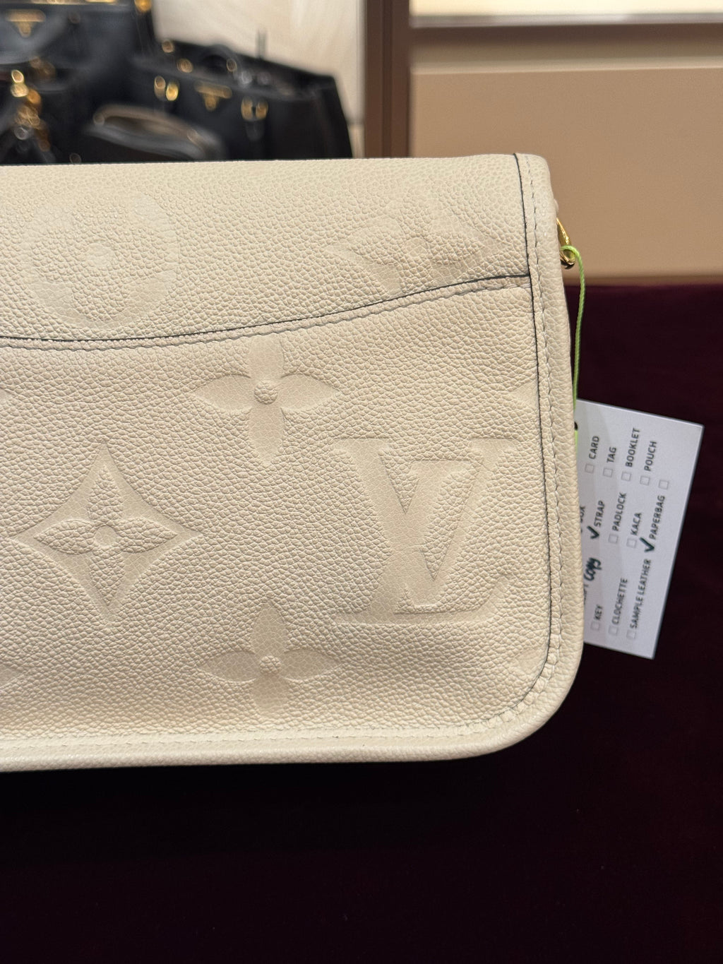Louis Vuitton Diane Monogram Empreinte Ivory
