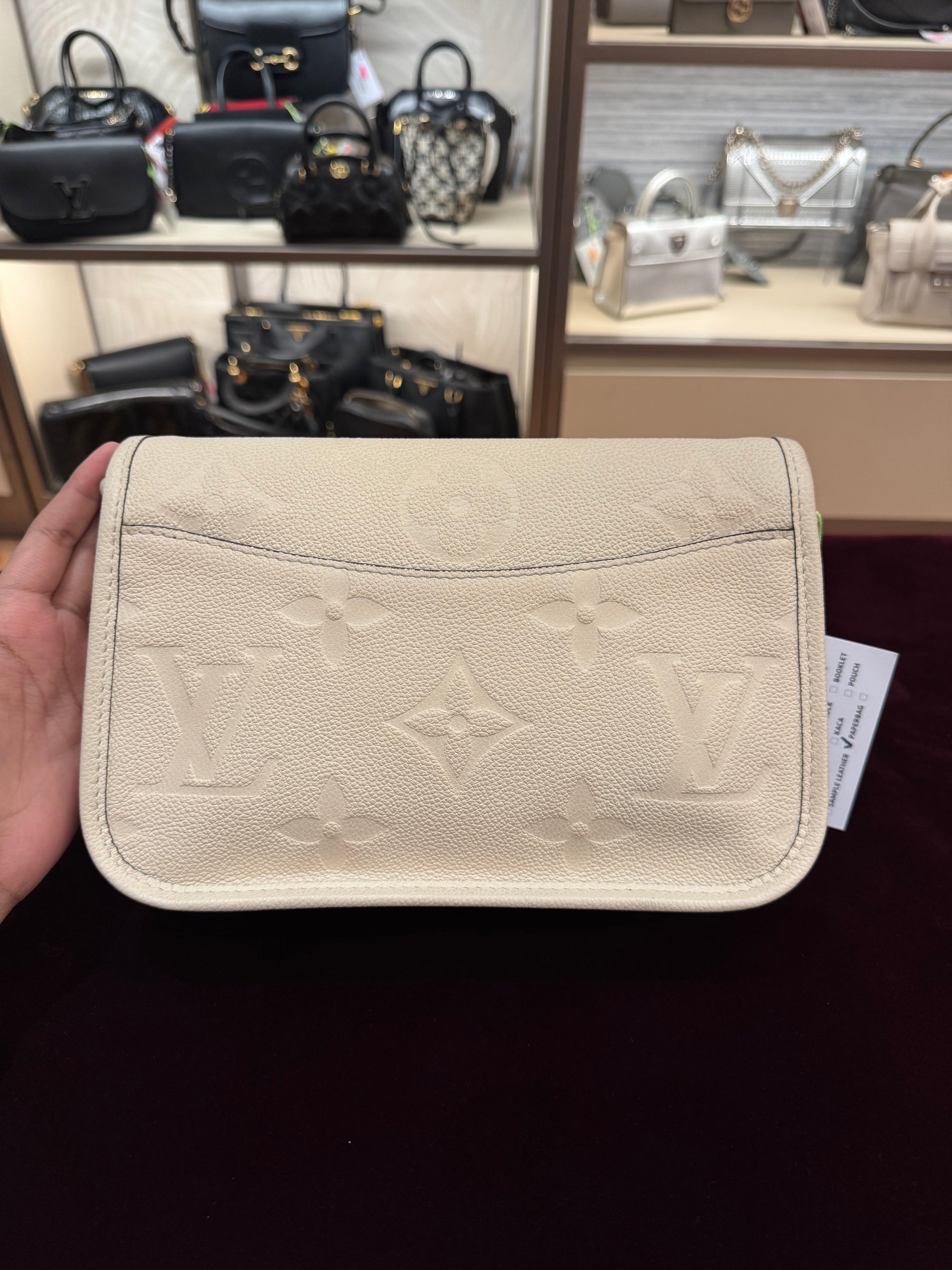 Louis Vuitton Diane Monogram Empreinte Ivory