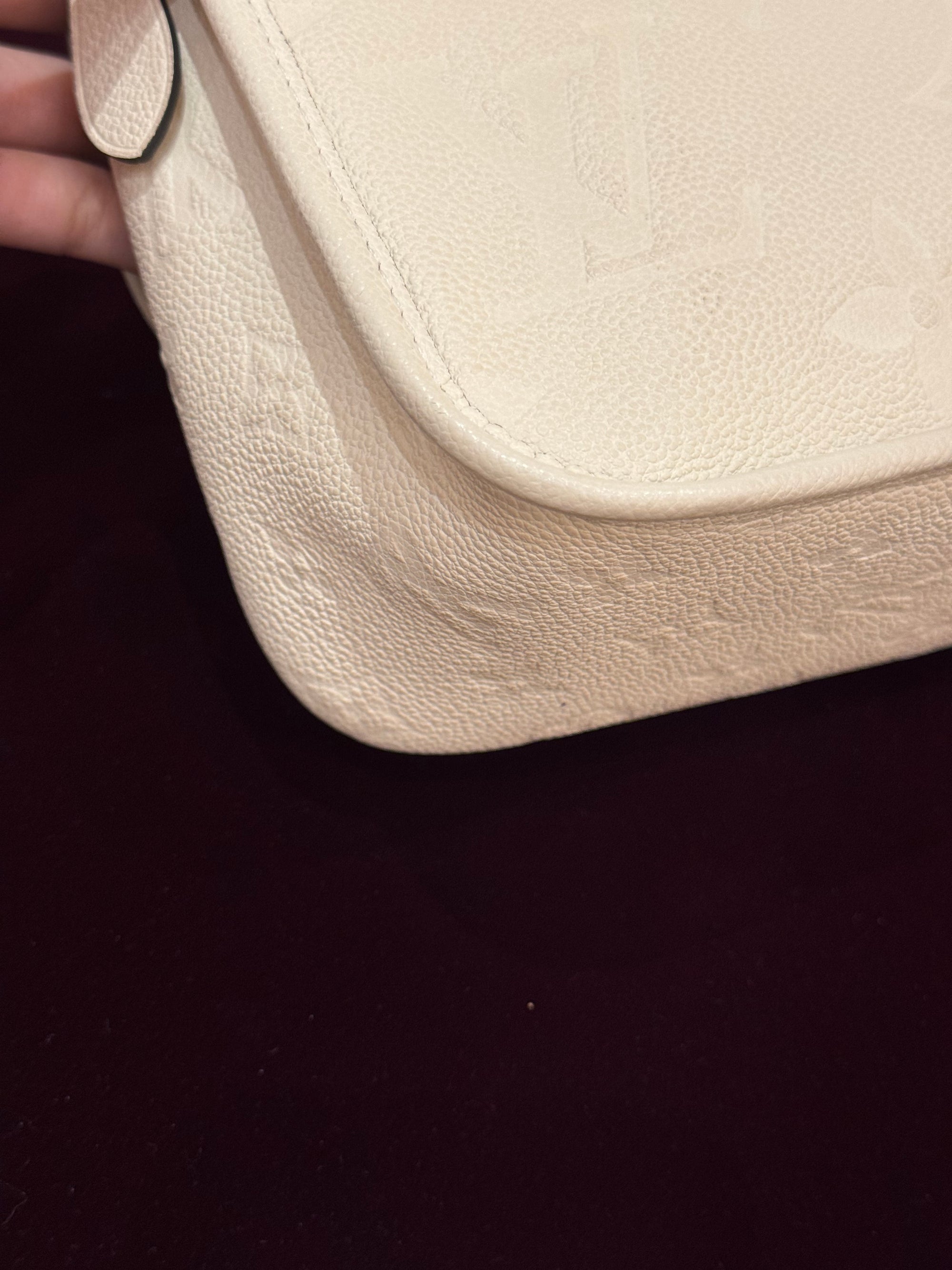 Louis Vuitton Diane Monogram Empreinte Ivory