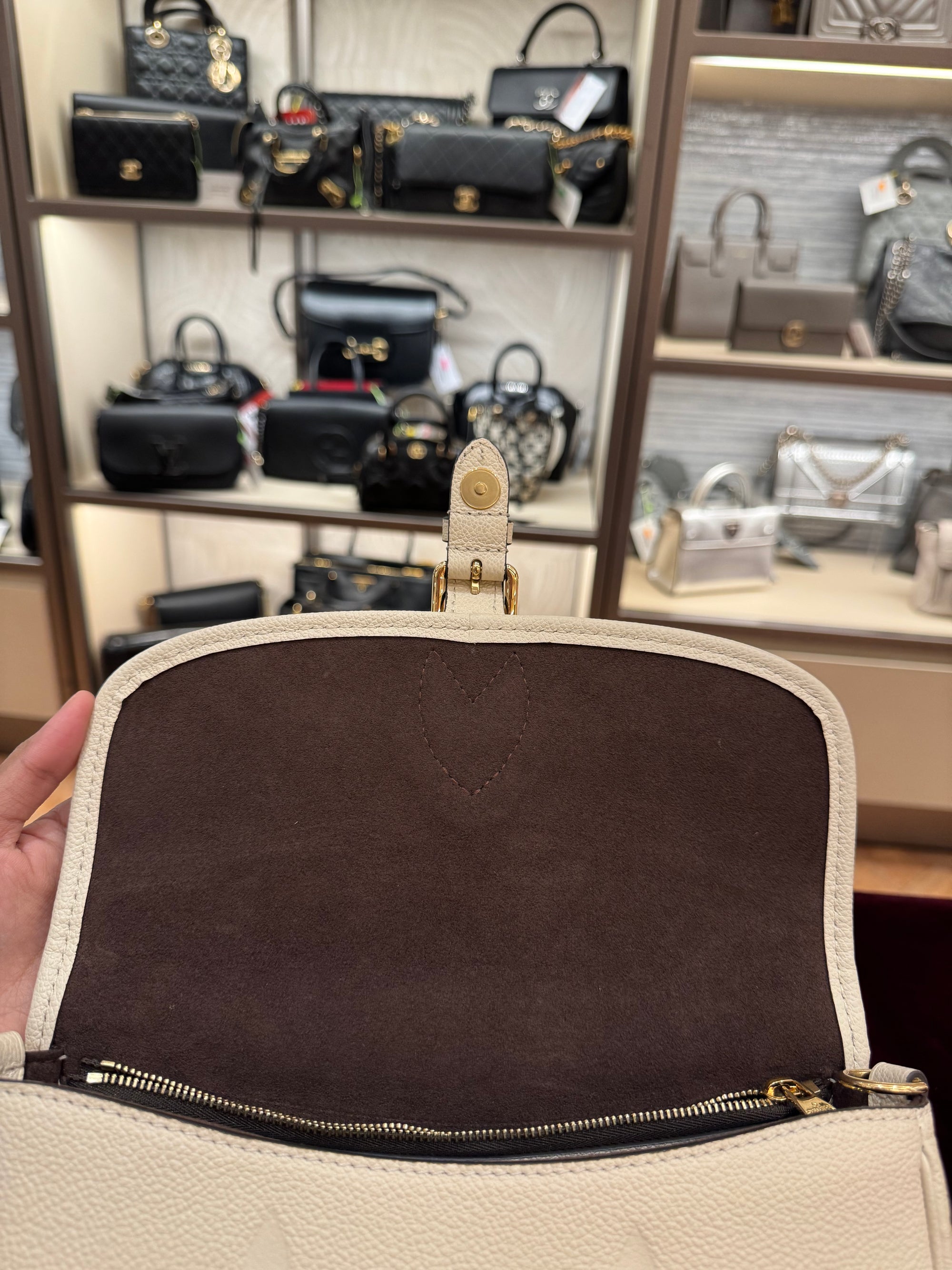 Louis Vuitton Diane Monogram Empreinte Ivory