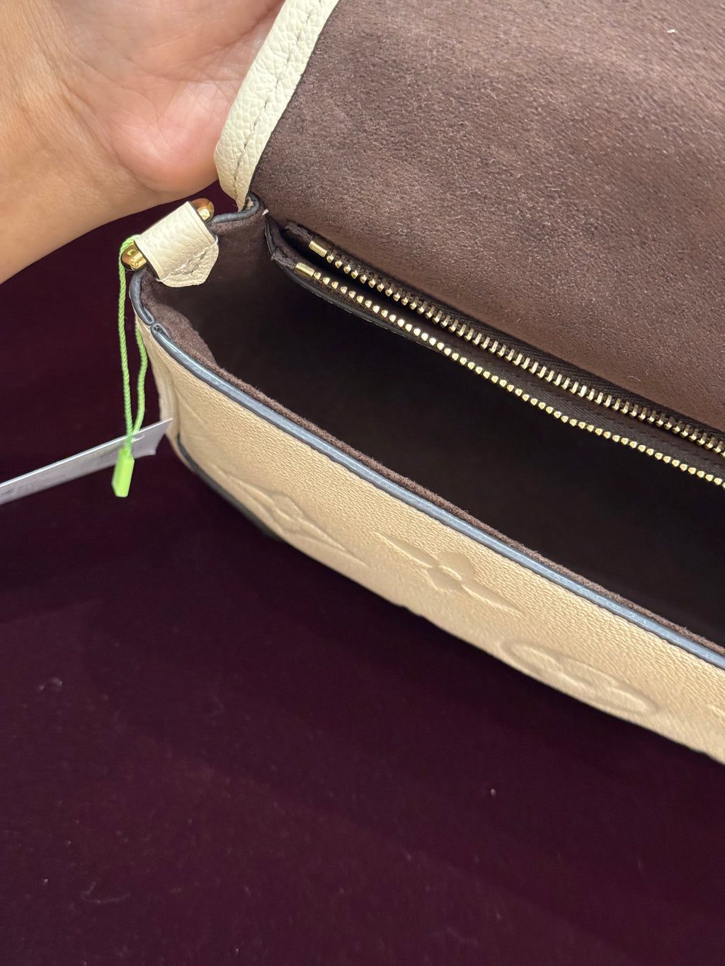 Louis Vuitton Diane Monogram Empreinte Ivory