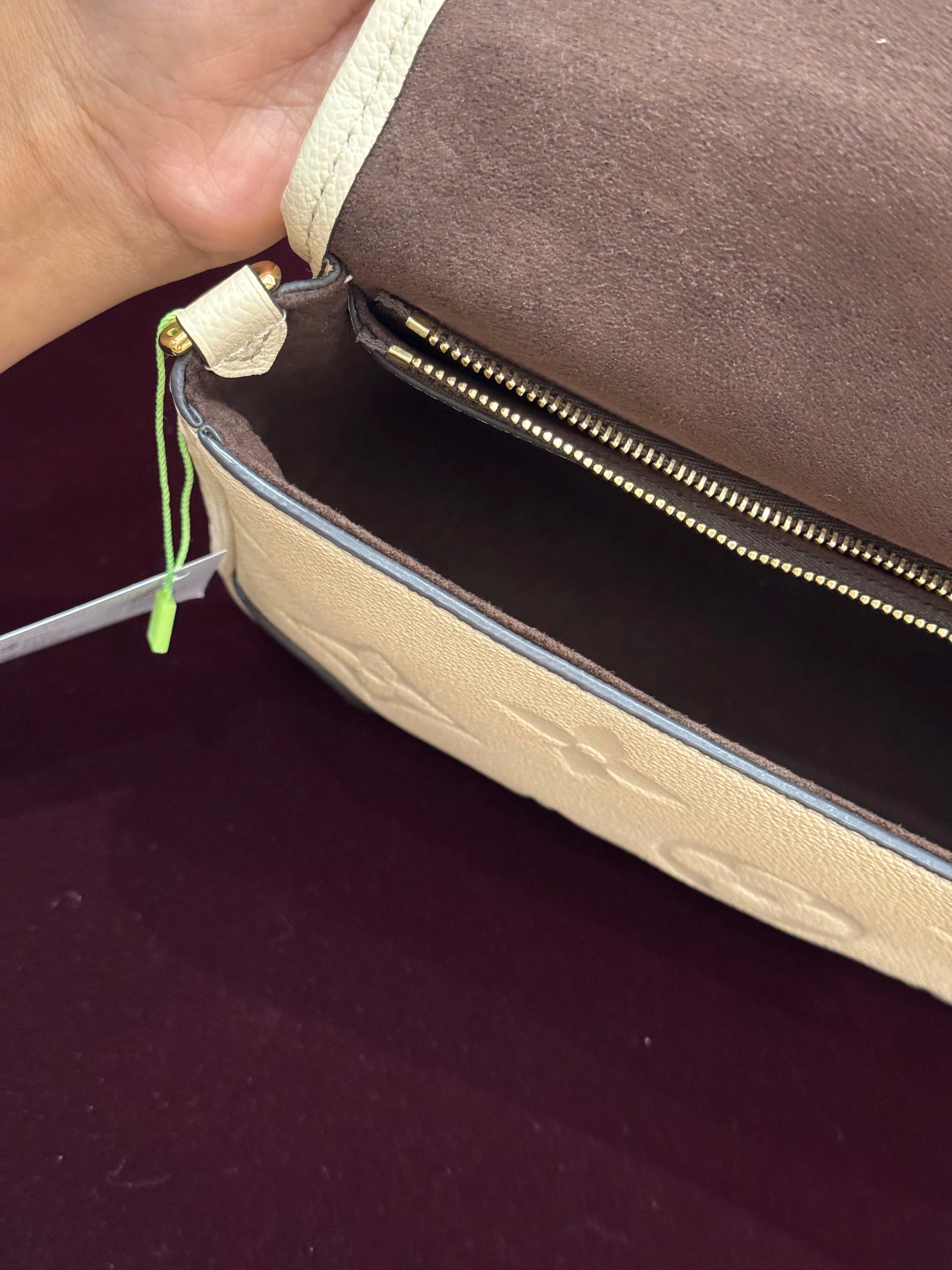 Louis Vuitton Diane Monogram Empreinte Ivory