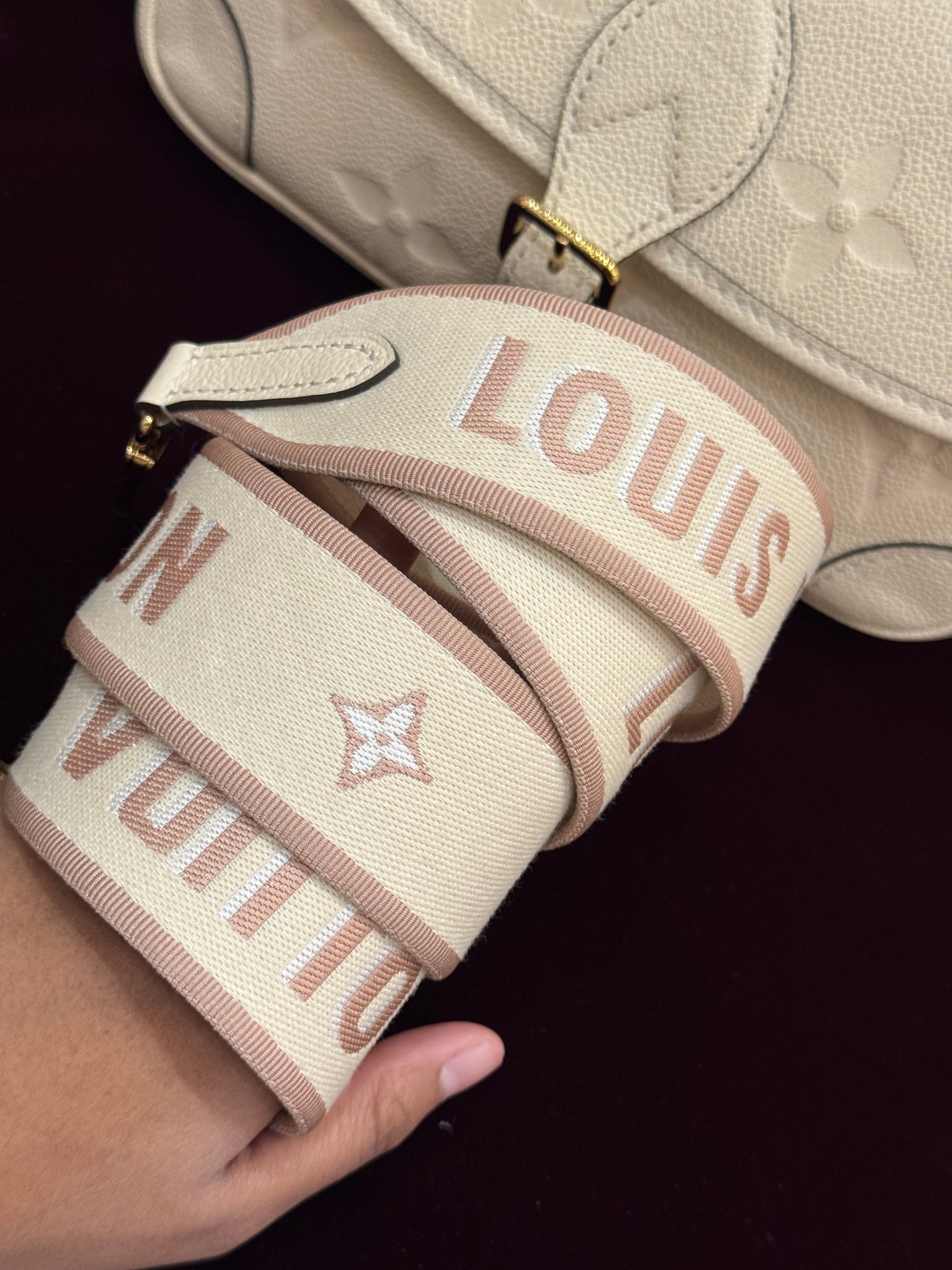 Louis Vuitton Diane Monogram Empreinte Ivory