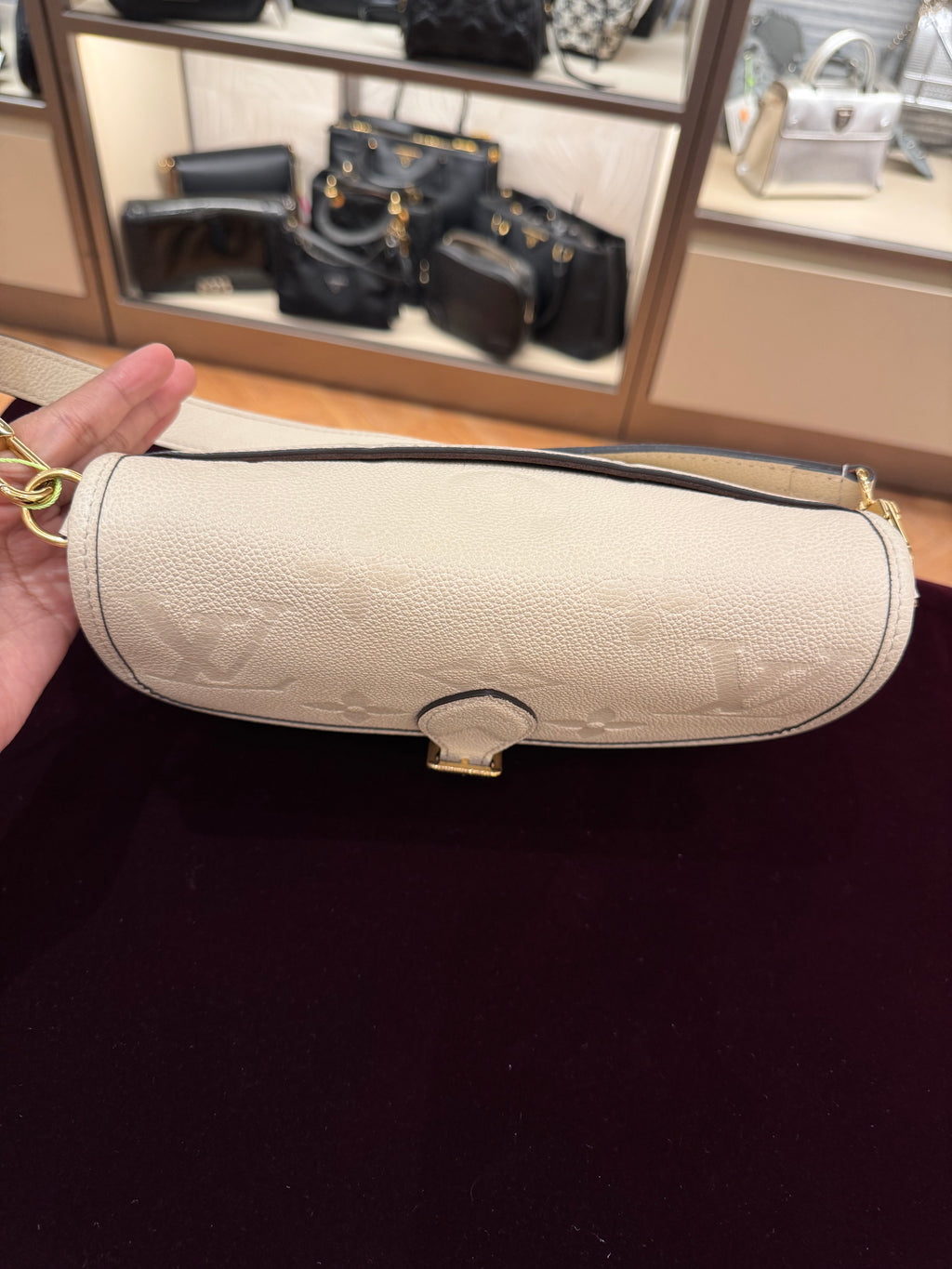 Louis Vuitton Diane Monogram Empreinte Ivory