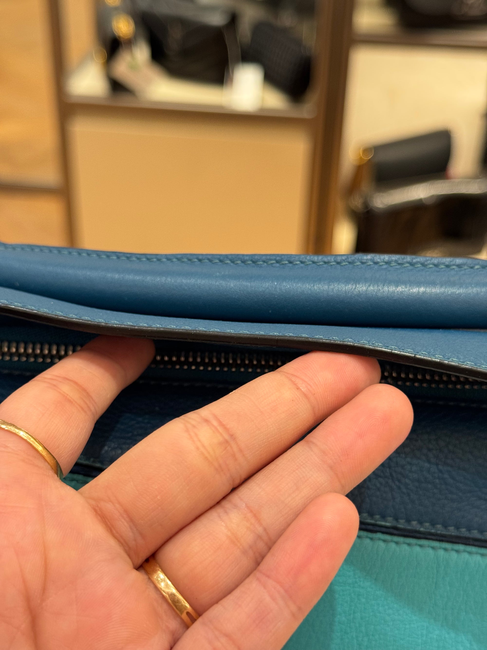 Loewe Puzzle Small Blue Multicolour