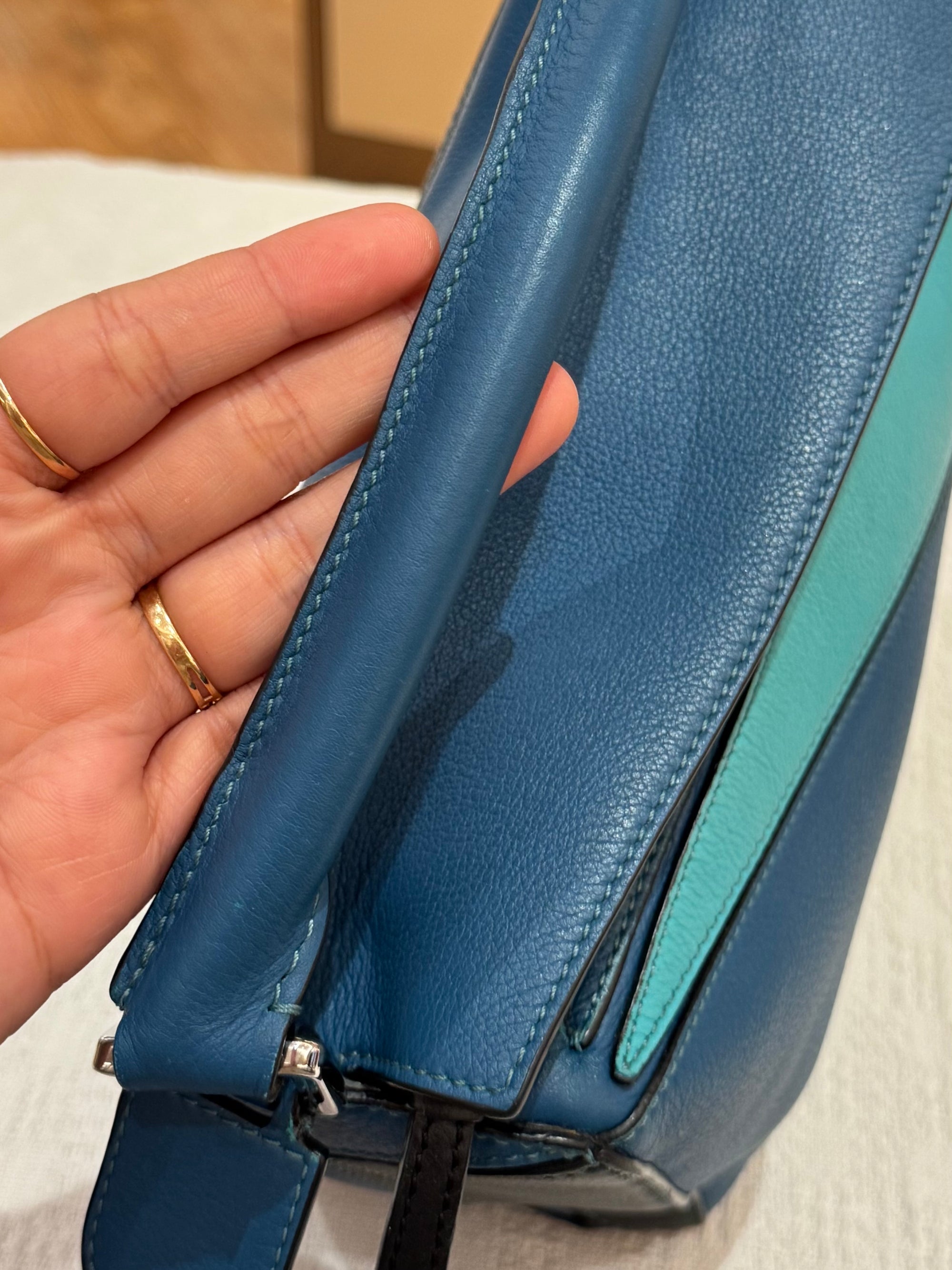 Loewe Puzzle Small Blue Multicolour