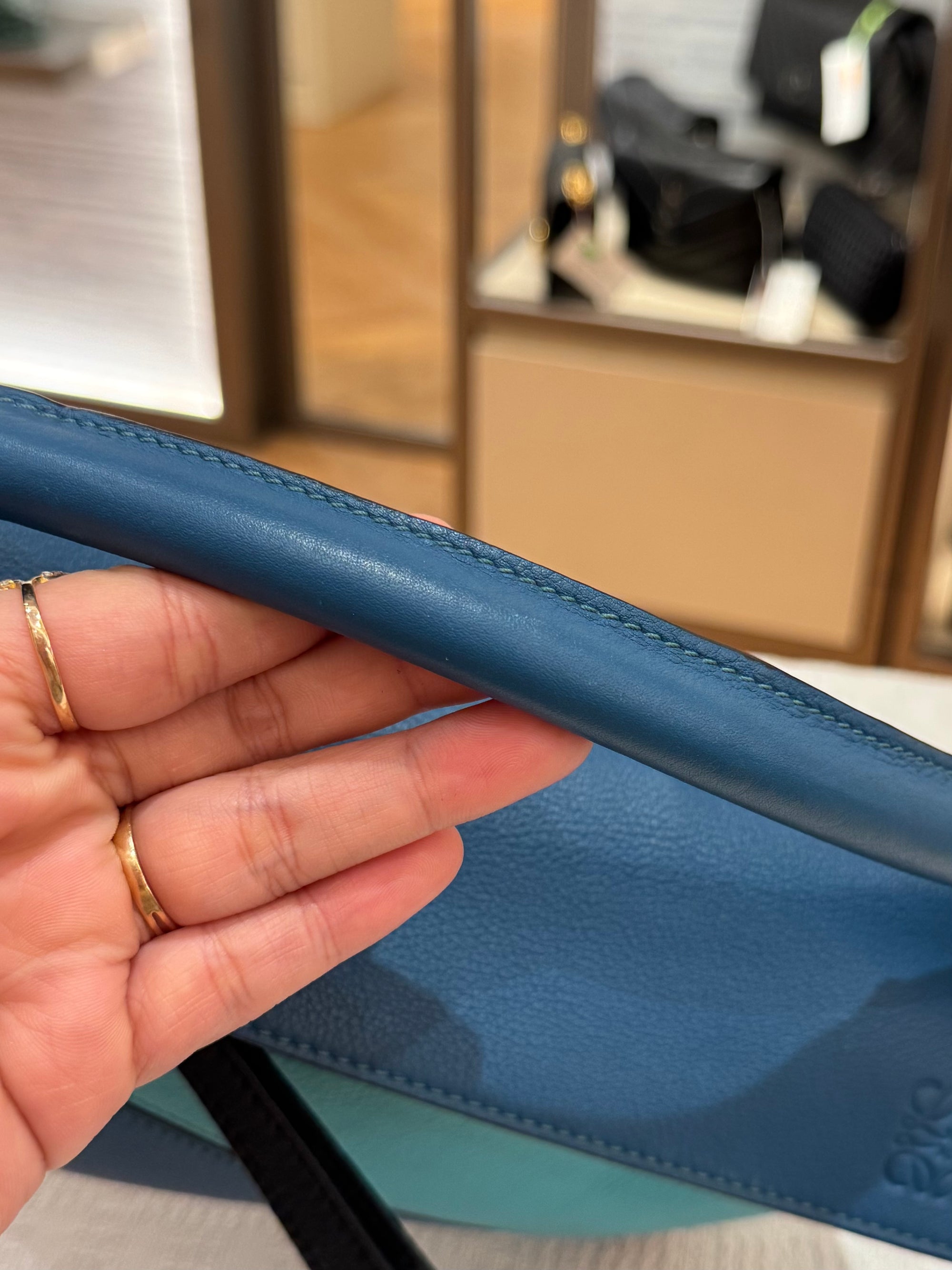 Loewe Puzzle Small Blue Multicolour