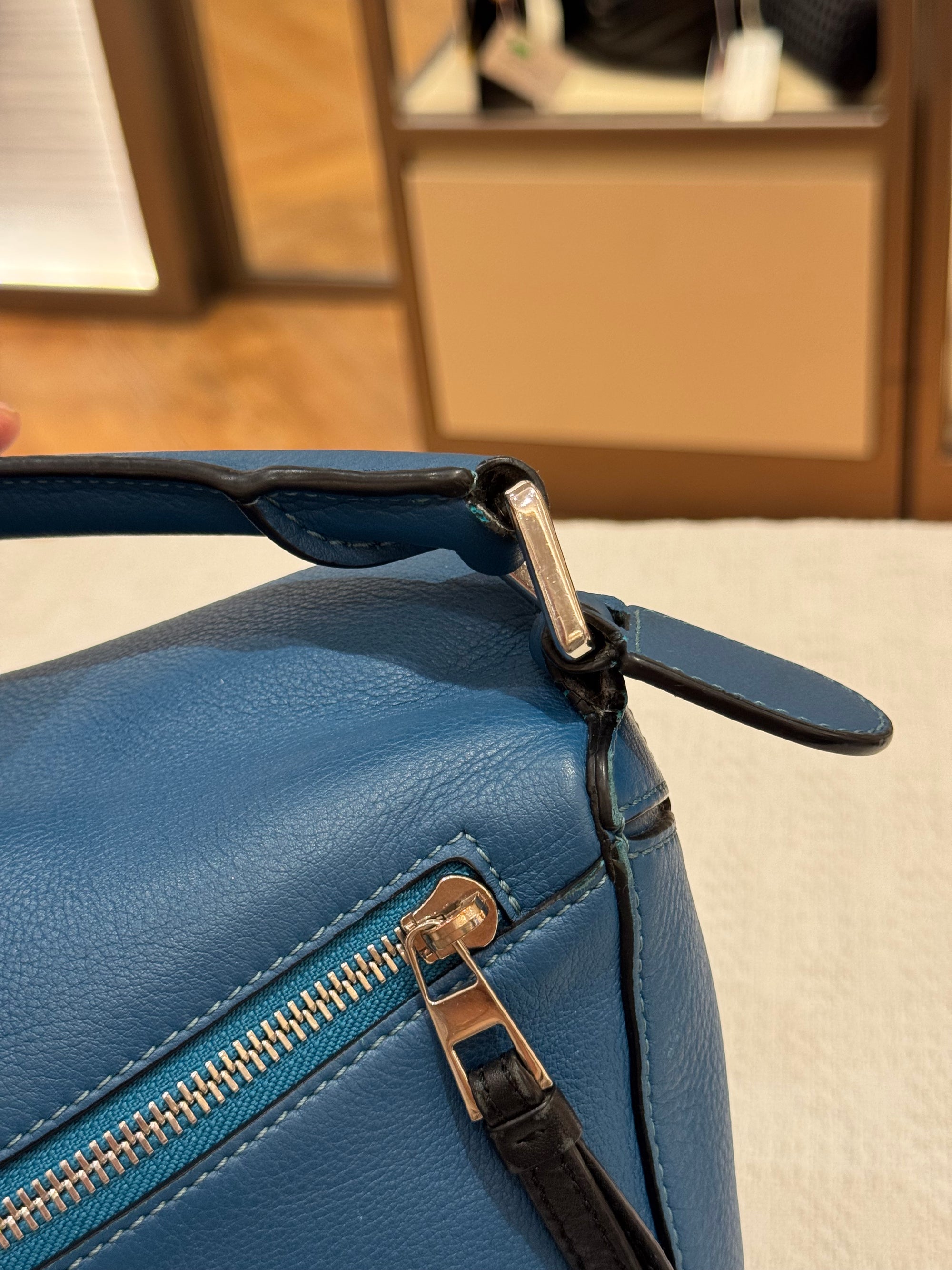 Loewe Puzzle Small Blue Multicolour