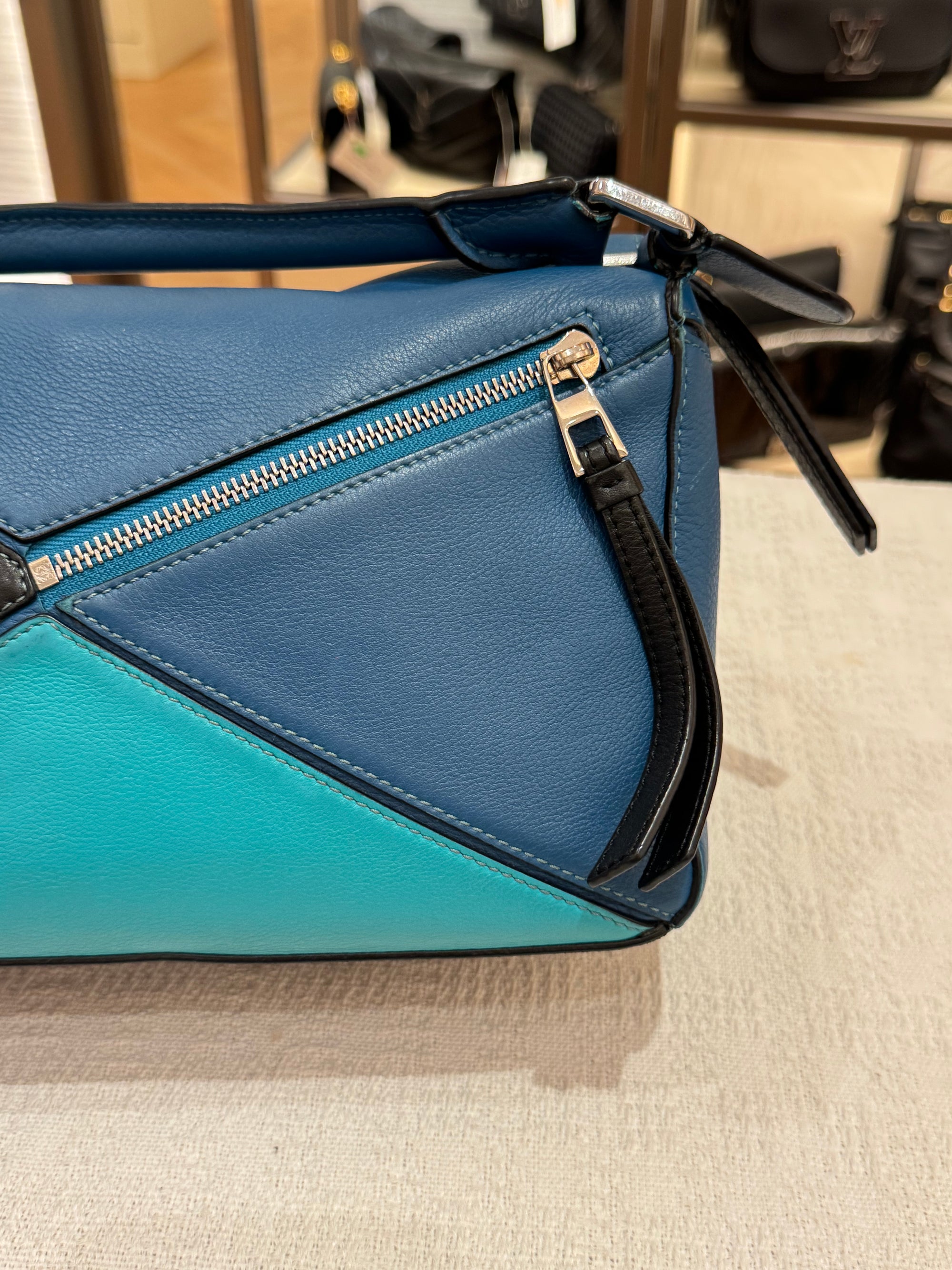 Loewe Puzzle Small Blue Multicolour