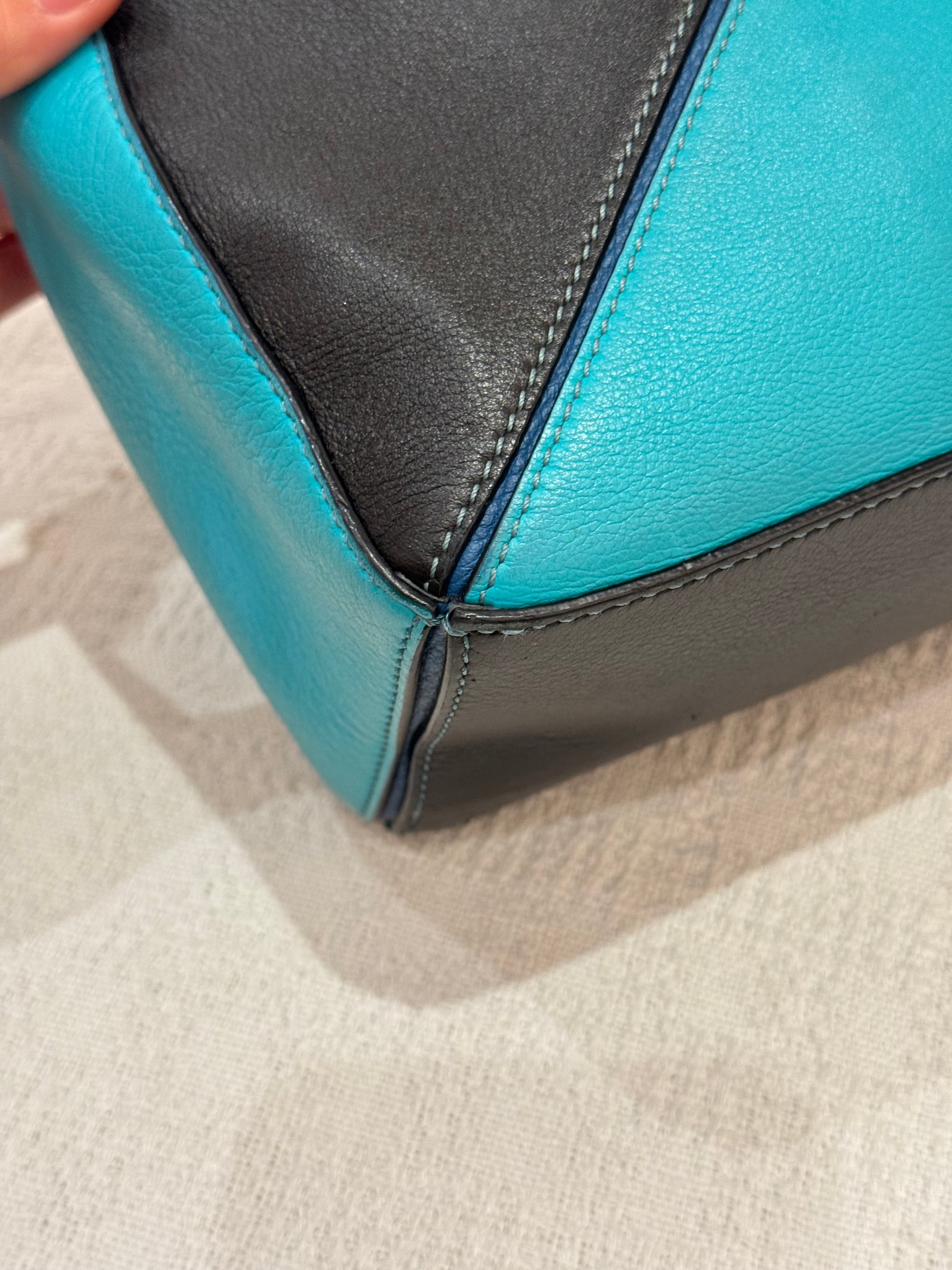 Loewe Puzzle Small Blue Multicolour
