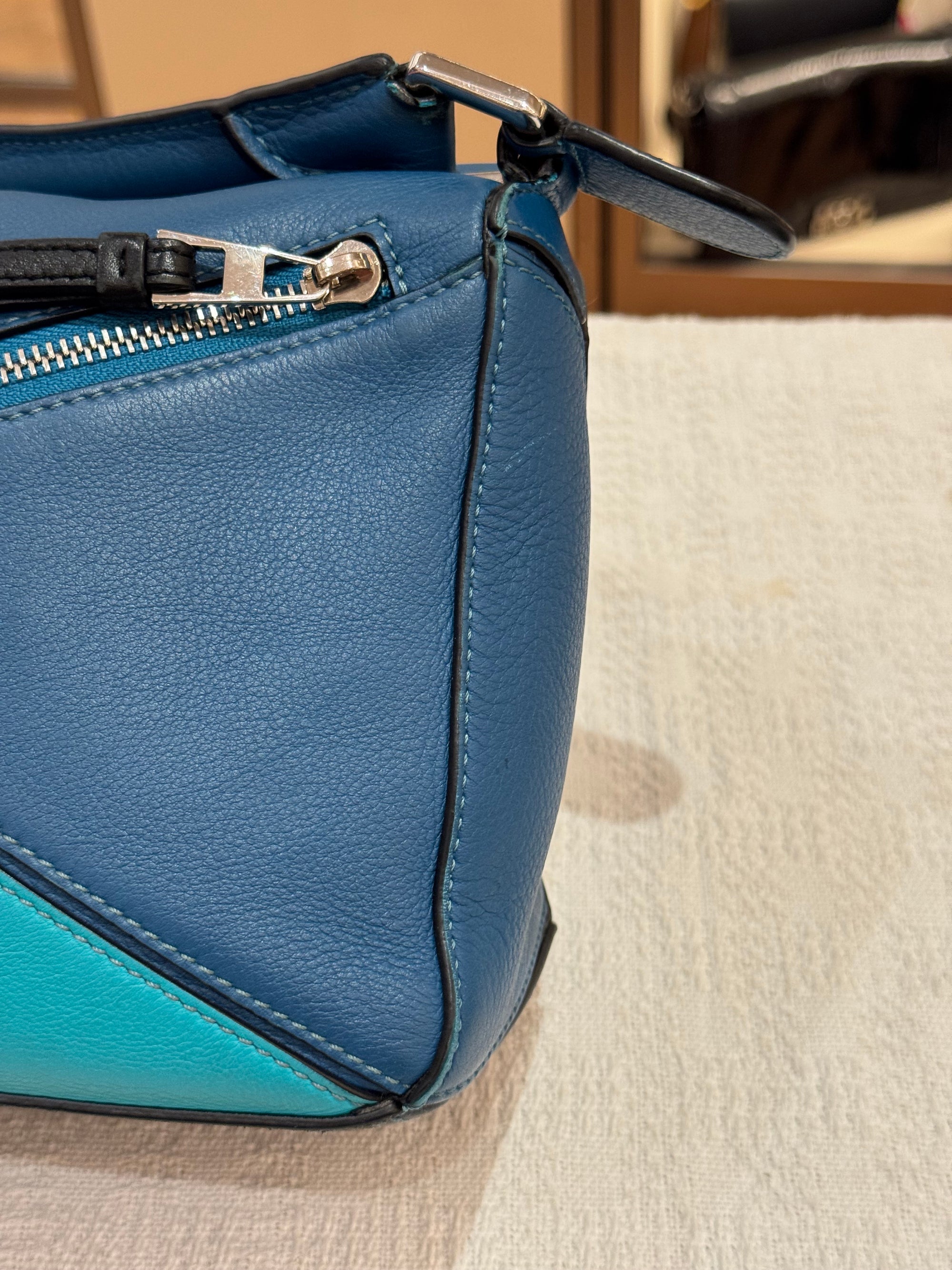 Loewe Puzzle Small Blue Multicolour