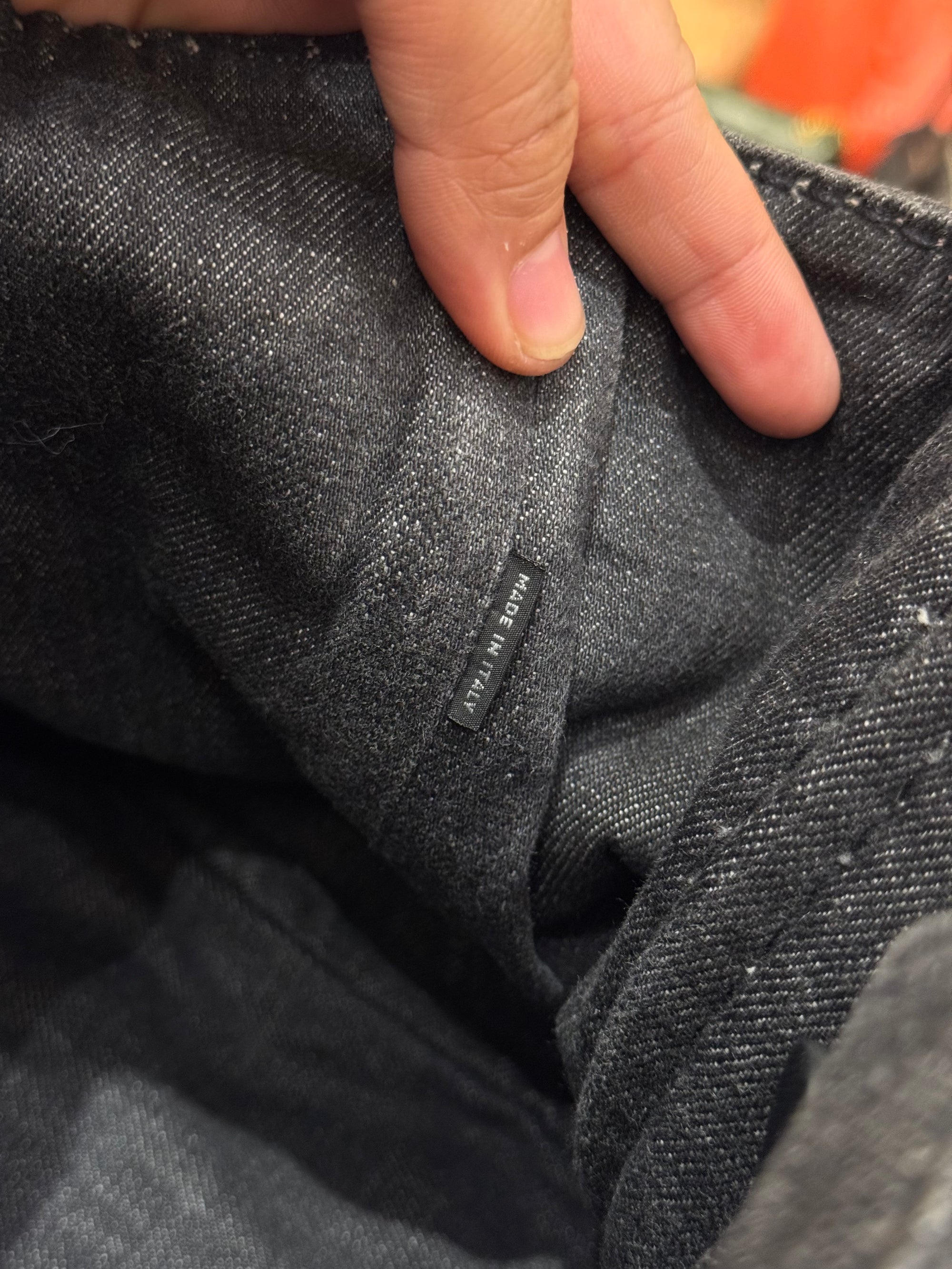 Prada Canapa Denim Tote Small
