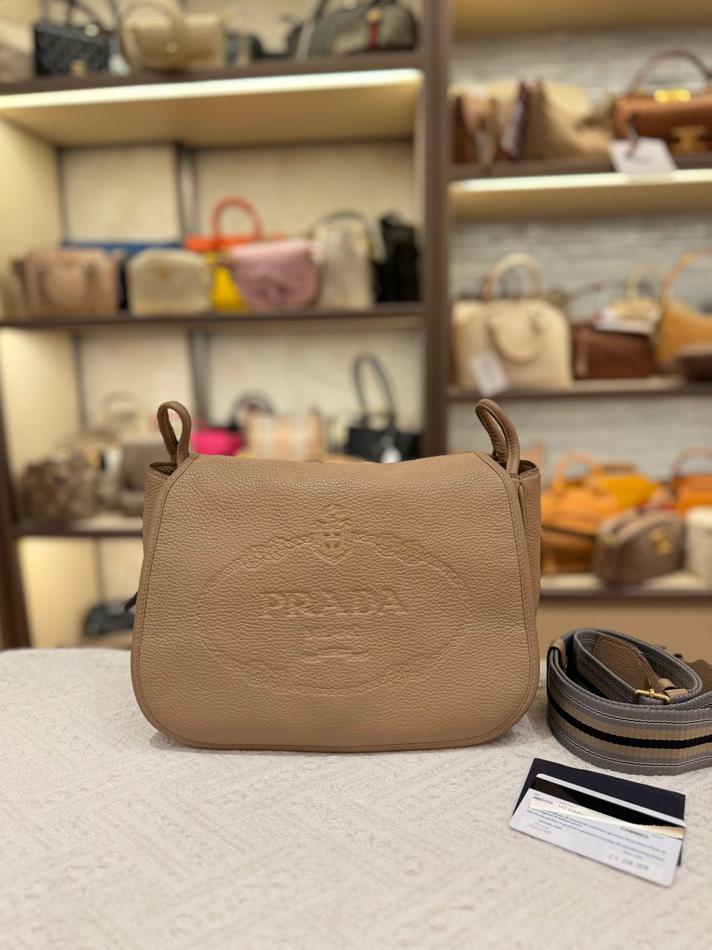 Prada Vitello Daino Cammeo
