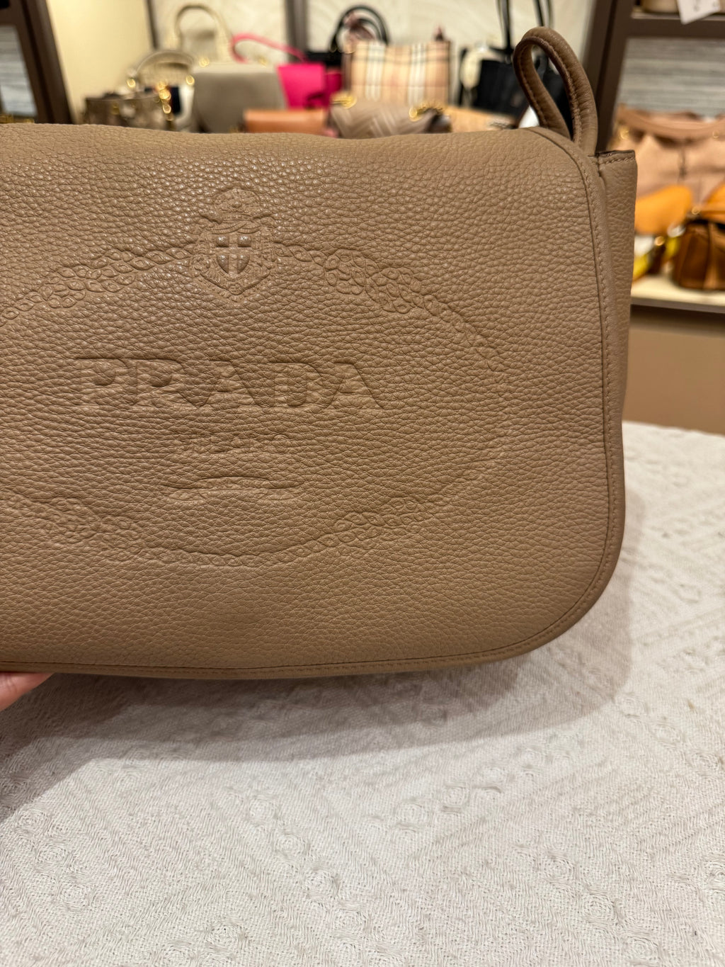 Prada Vitello Daino Cammeo