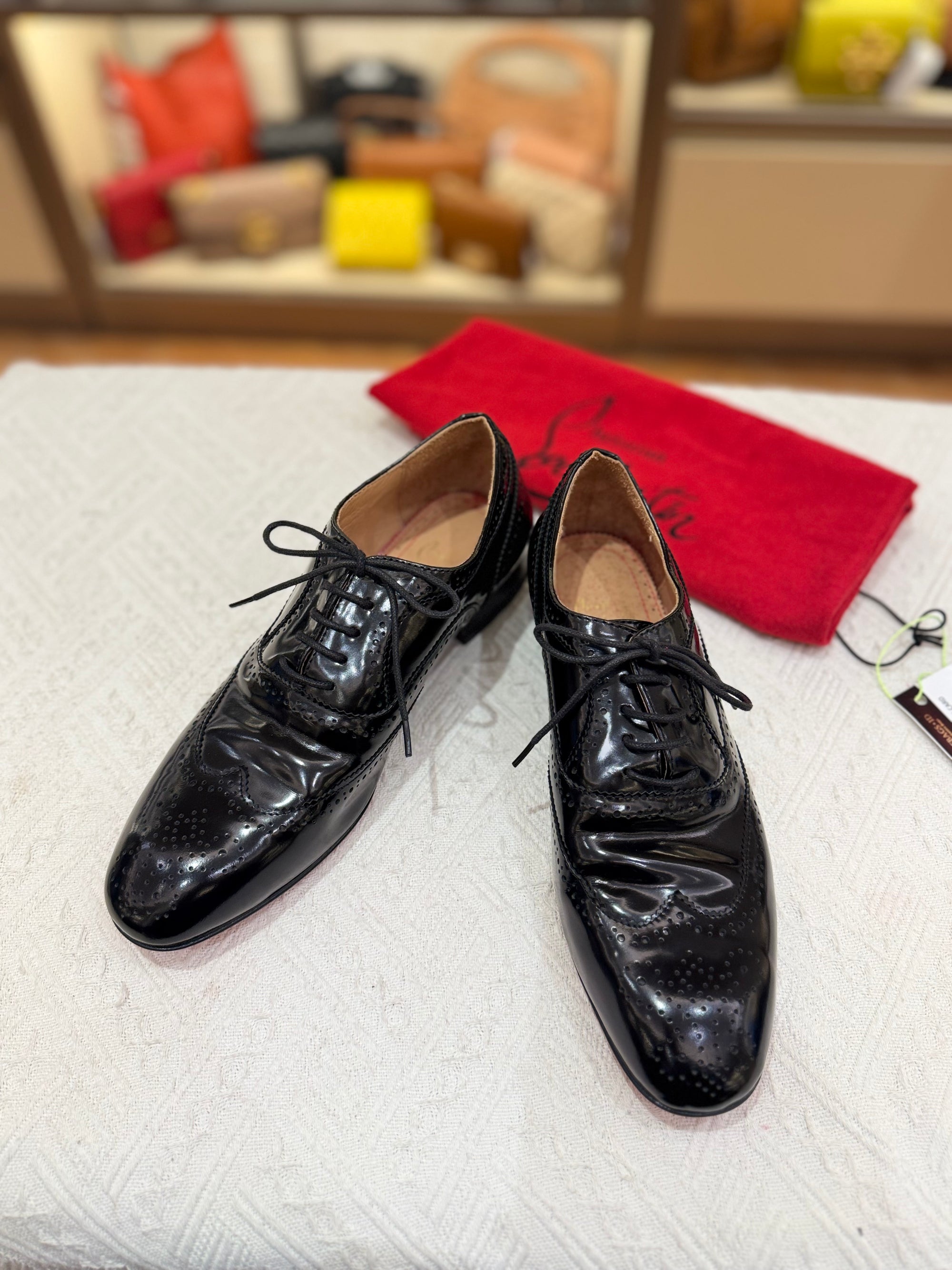 Louboution Pantofel Black