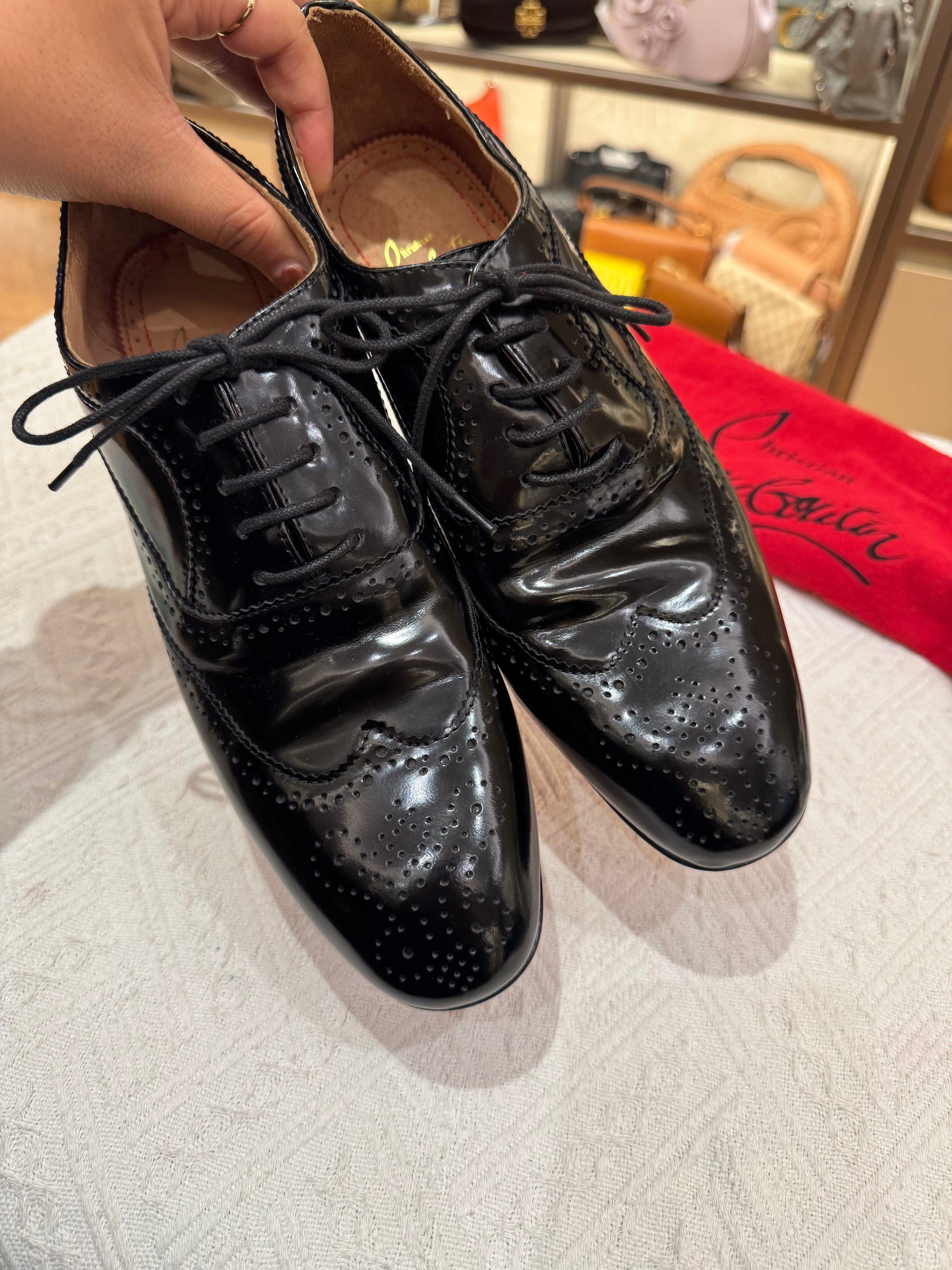Louboution Pantofel Black