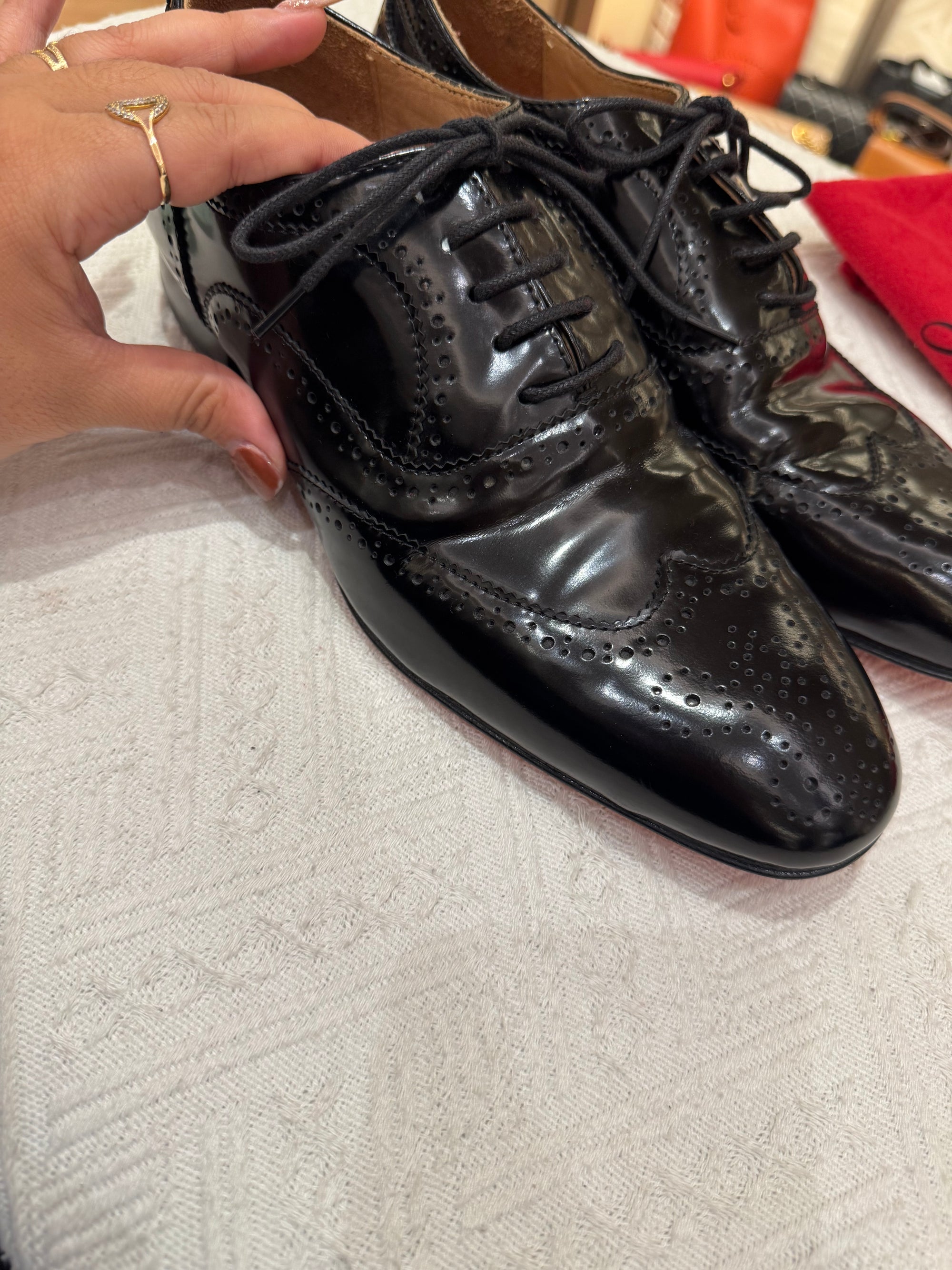 Louboution Pantofel Black