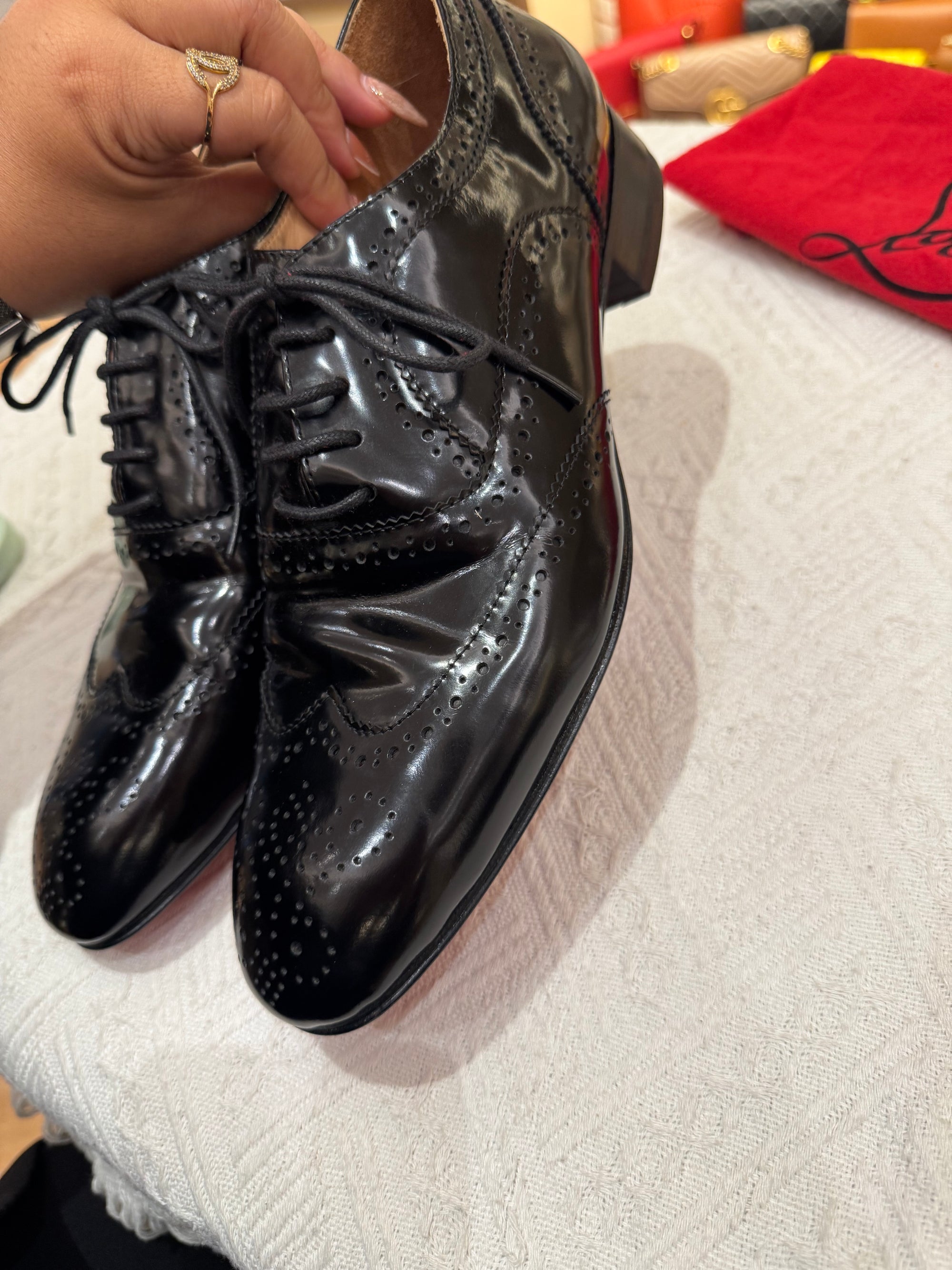 Louboution Pantofel Black